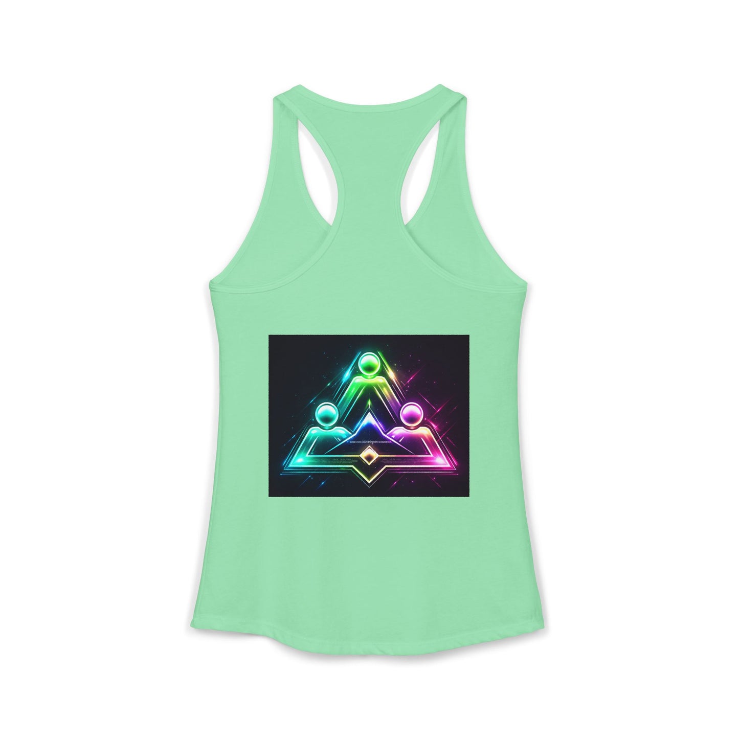 True strength don’t need numbers Women's Ideal Racerback Tank