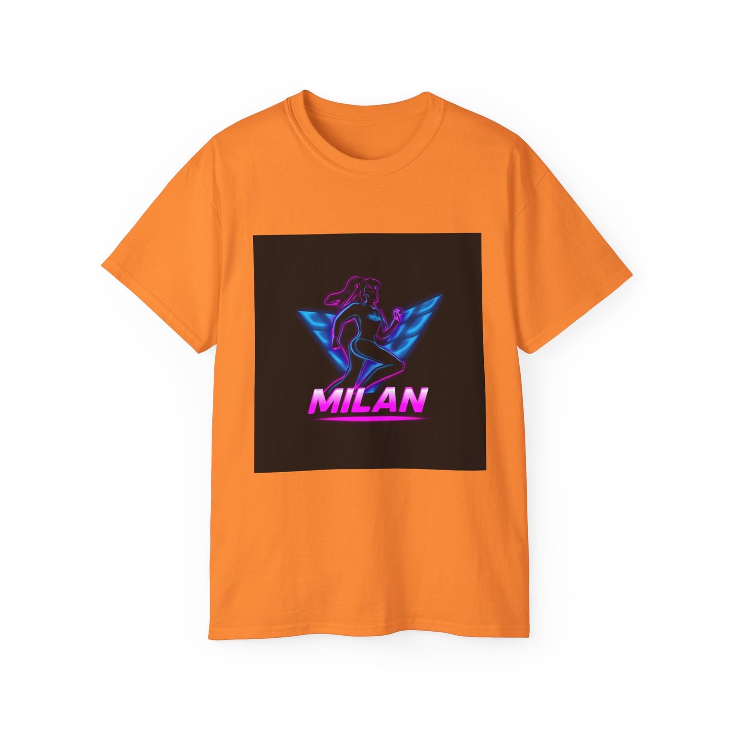 Milan Graphic Tee, Unisex Ultra Cotton T-Shirt, Retro Sportswear, Casual Streetwear, Birthday Gift, Unique Fashion Statement