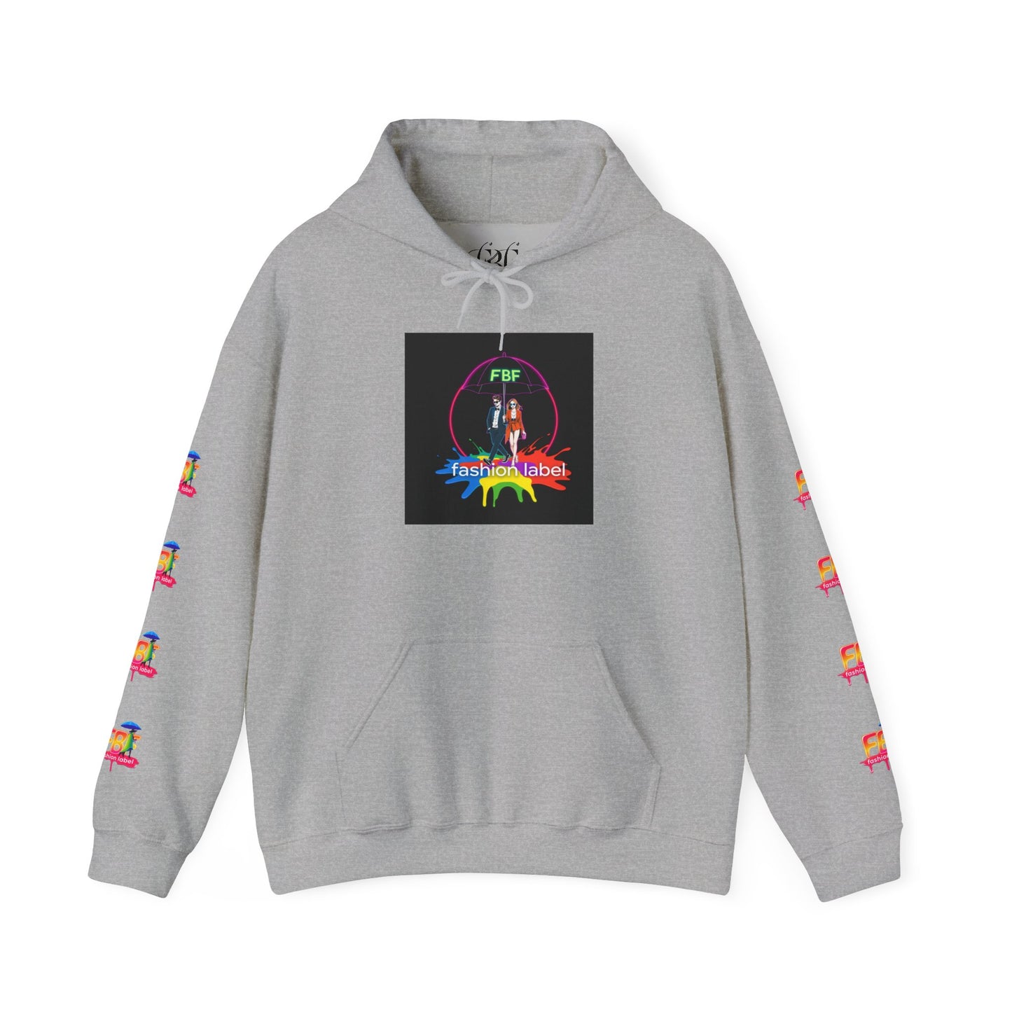 Vibrant Graphic Hooded Sweatshirt, Unisex Hoodie, Trendy Streetwear, Cozy Layering Piece, Unique Fashion Gift for All Occasions