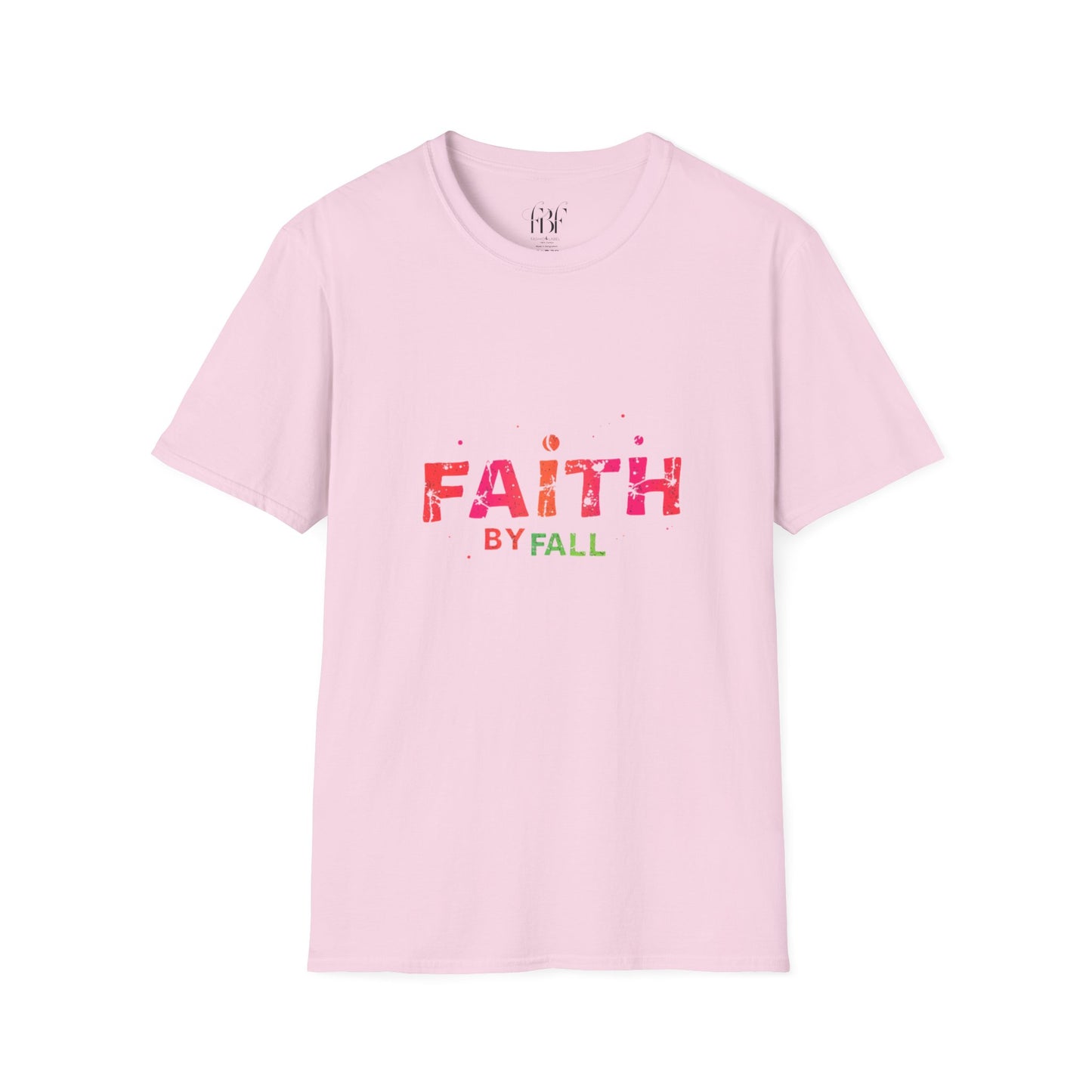 Faith-Inspiring Unisex Softstyle T-Shirt, Everyday Wear, Gift for Her, Christian Apparel, Inspirational Tee, Spiritual Comfort