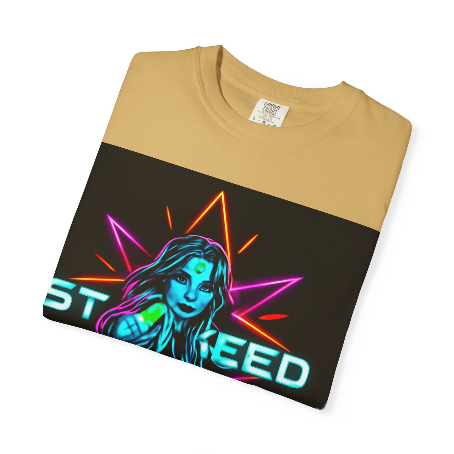Neon Graphic T-Shirt - Starseed FBF Tee, Unisex Fashion, Cool Gift, Festival Wear, Retro Style, Casual Streetwear