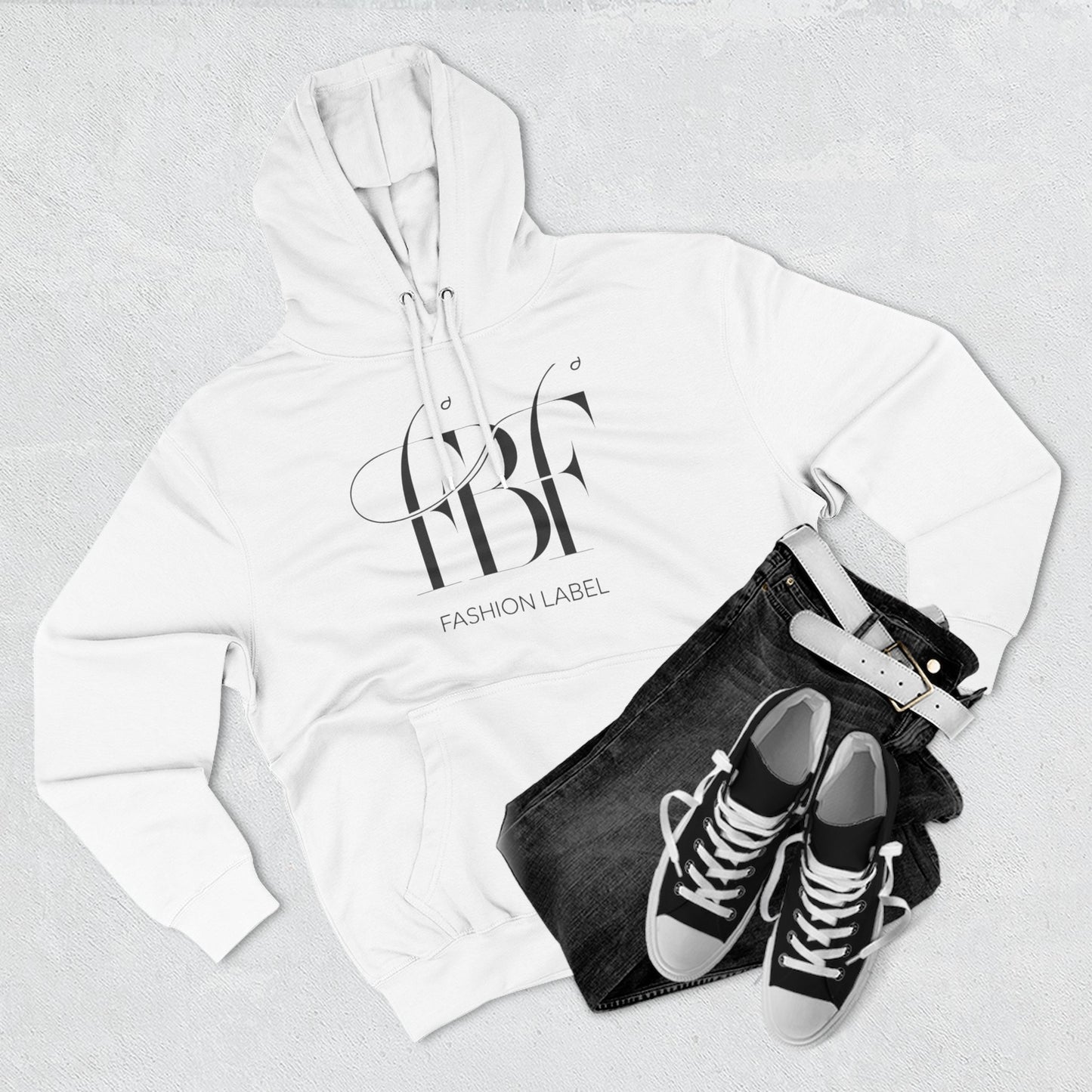 Chic Three-Panel Hoodie | Cozy Fashion, Casual Wear, Gift for Her, Trendy Outfit, Statement Piece