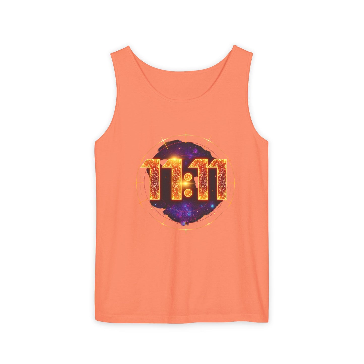 Celestial Glow Tank Top - 11:11 Design, Unisex, Festival Wear, Summer Style, Spiritual Gift, Casual Comfort