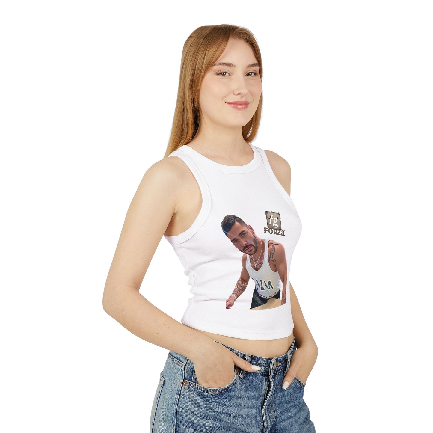 Chic Women's Micro Rib Tank Top - Stylish Summer Apparel, Casual Wear, Fitness Gear, Trendy Tops, Everyday Essentials