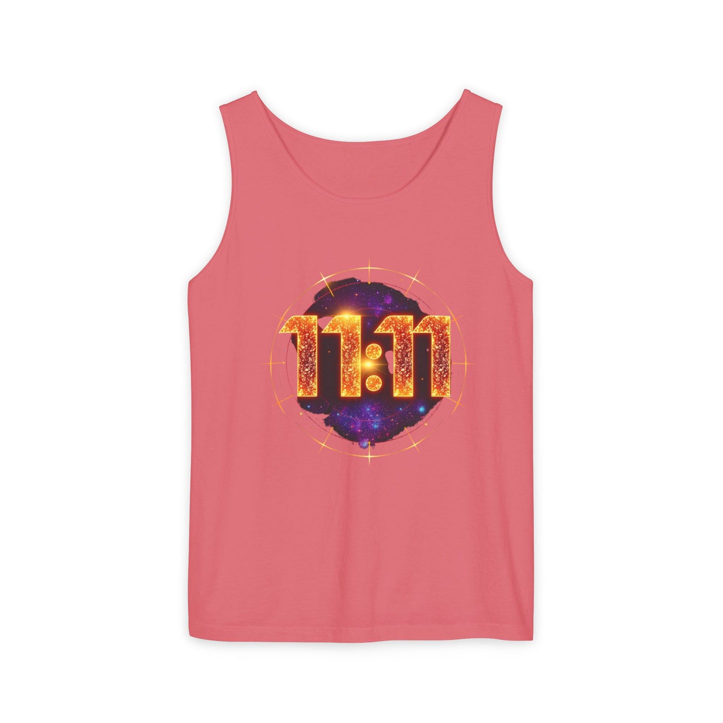 Celestial Glow Tank Top - 11:11 Design, Unisex, Festival Wear, Summer Style, Spiritual Gift, Casual Comfort