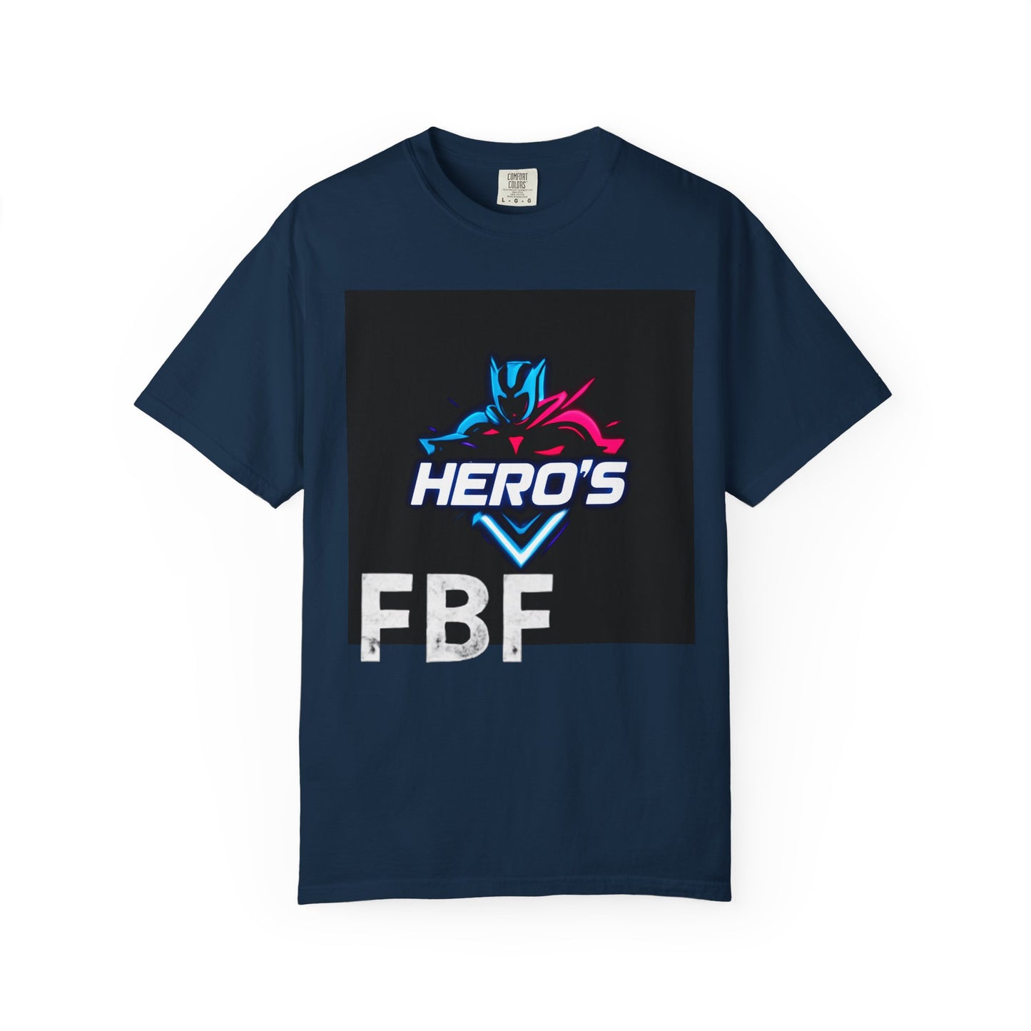 Hero's Unisex Garment-Dyed T-shirt, Casual Tee, Perfect for Gifting, Comic Fans, Hero Celebrations, Graphic Tee, Everyday Wear