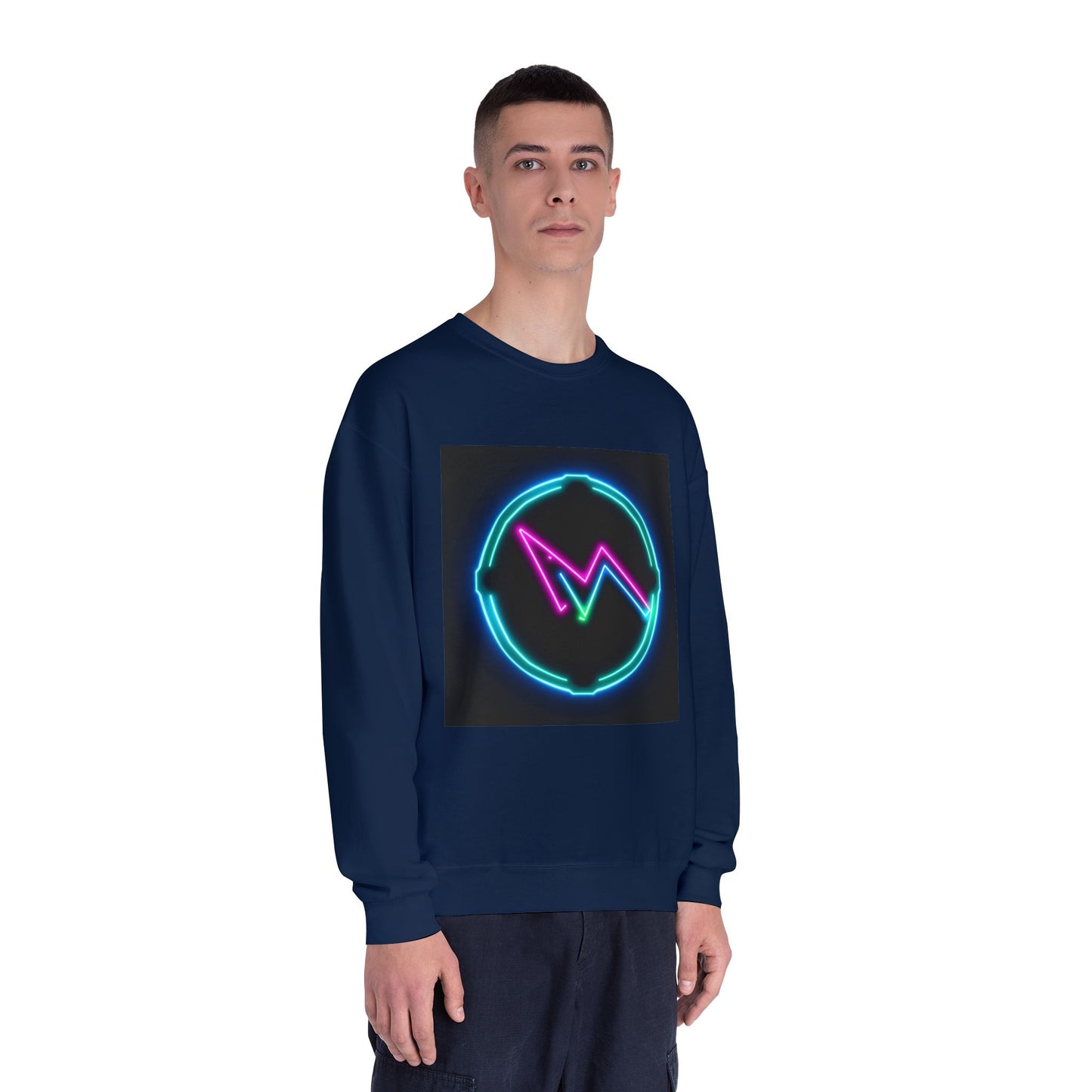 Neon Pulse Unisex Crewneck Sweatshirt