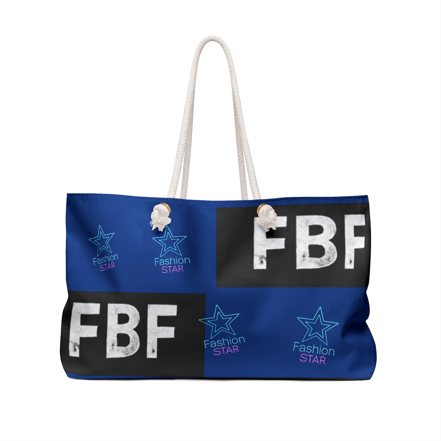 Star studded Weekender Bag | Faith By Flag Tote | Travel Bag, Beach Bag, Gym Bag, Overnight Bag, Sports Bag
