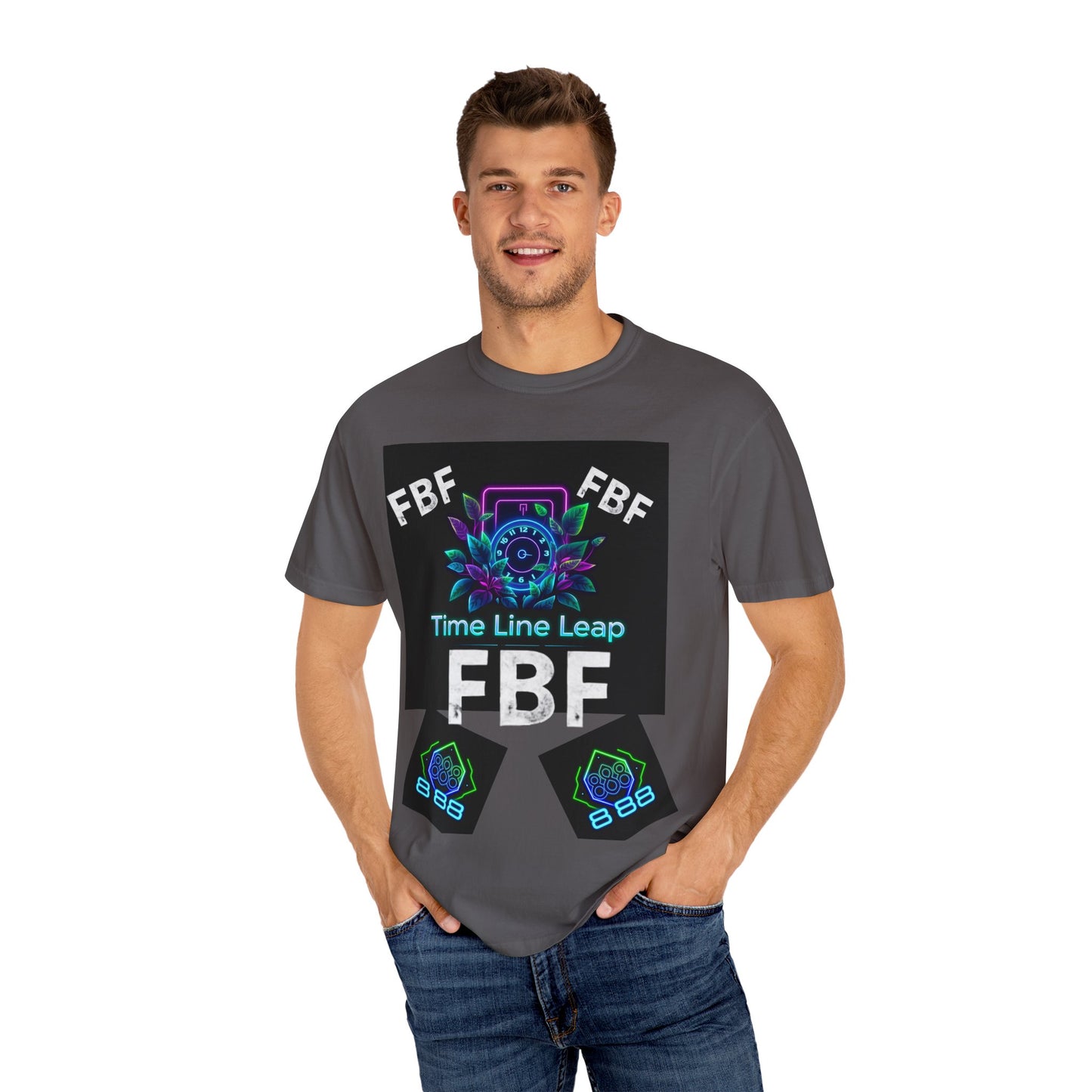 Colorful Unisex Graphic Tee with Retro Vibes, Cool T-shirt for Trendsetters, Perfect for Festivals, Summer Events, Gift for Friends