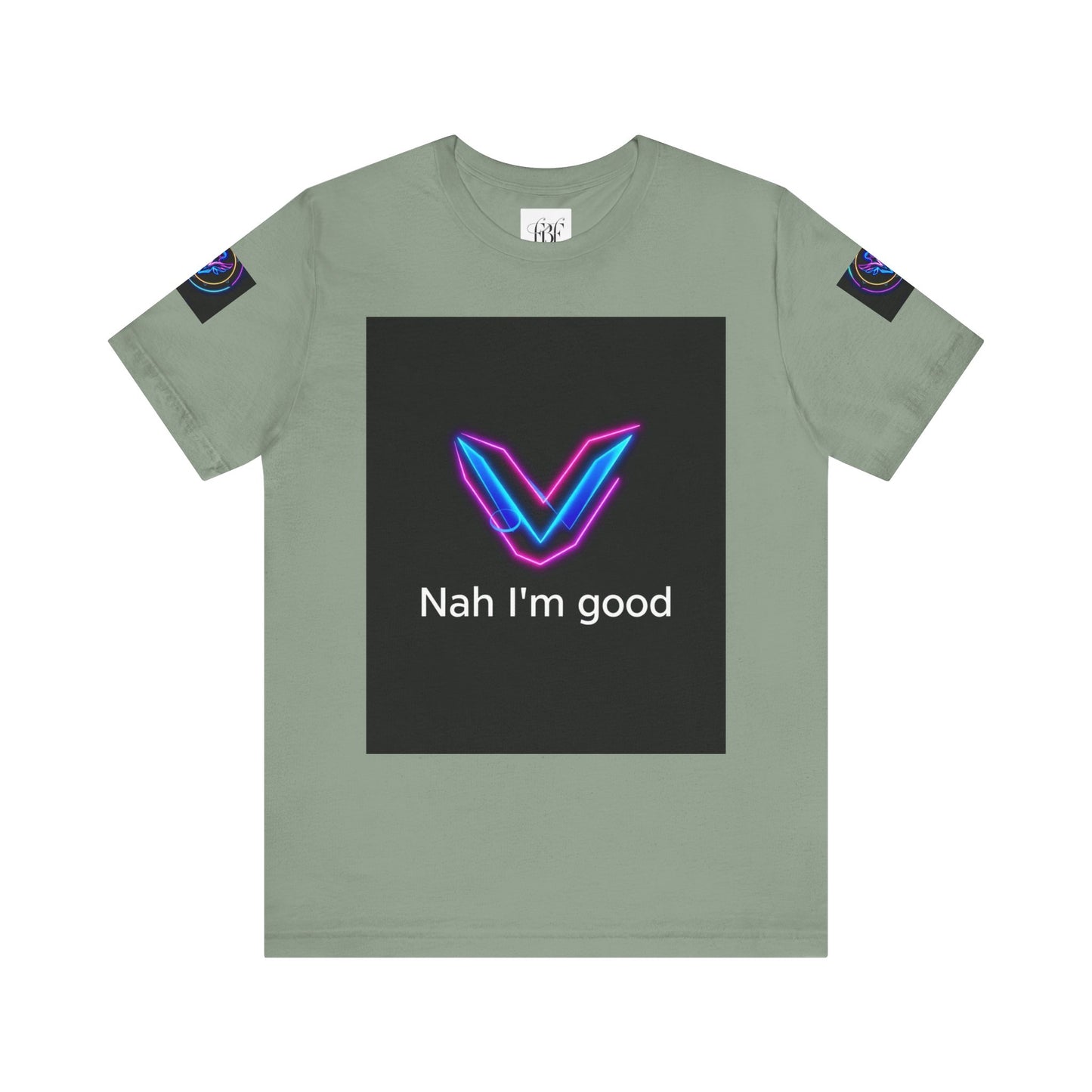 Neon Graphic Tee for Trendy Vibes, Casual Wear, Gift for Friends, Streetwear, Relaxed Fit, Graphic Art Tee