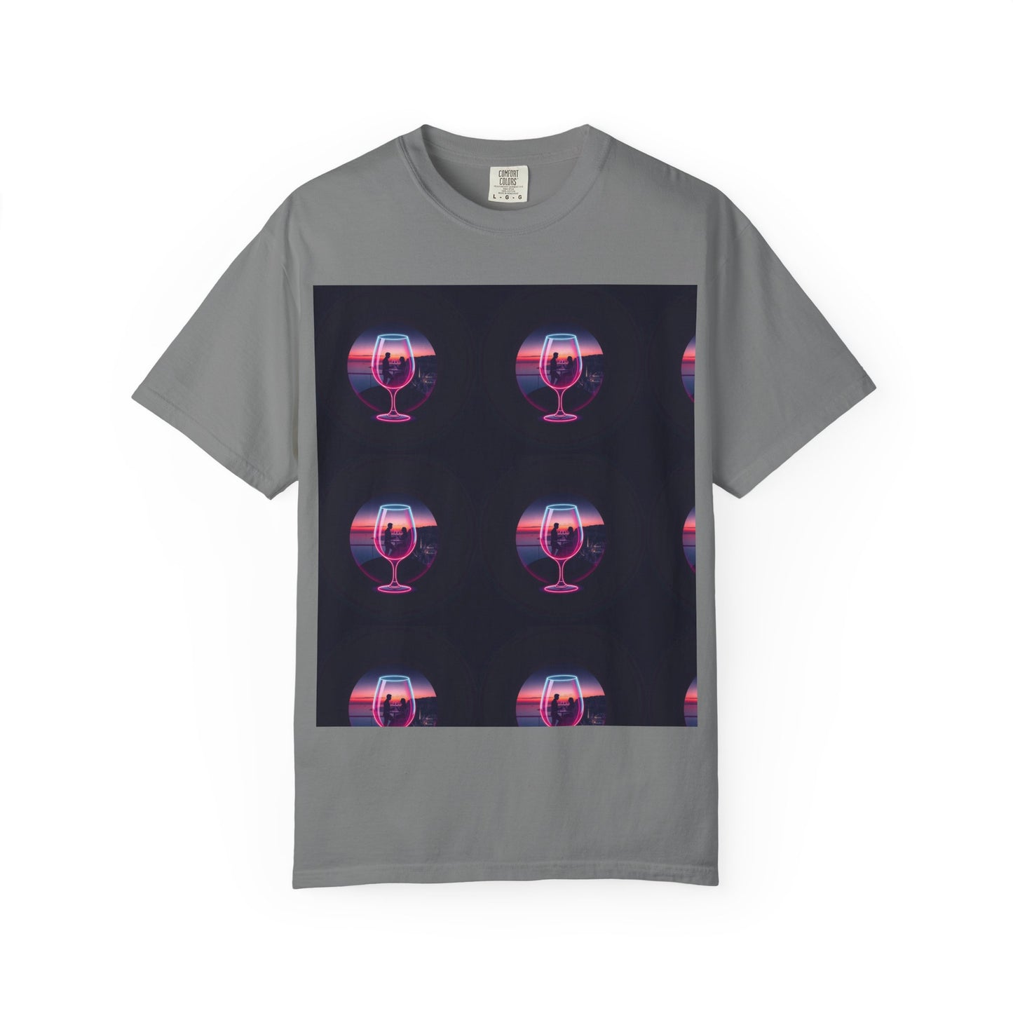 Retro Sunset Glasses T-Shirt, Unisex Garment-Dyed Tee for Casual Wear, Vintage Aesthetic Shirt, Gift for Friends, Summer Vibes Tee, [...]
