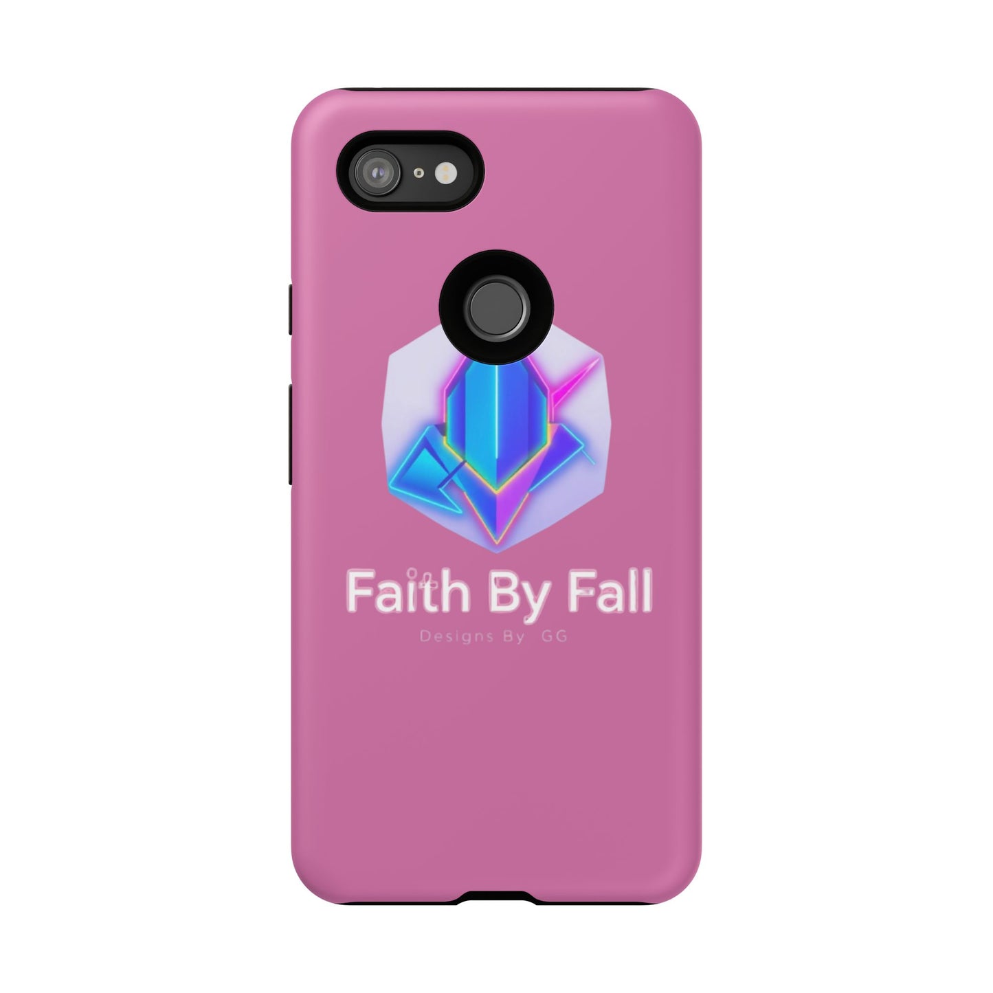 Vibrant Phone Case with Motivational Design - Faith By Fall, Colorful Phone Cover, Customizable Mobile Accessory, Unique Gift Idea, [...]
