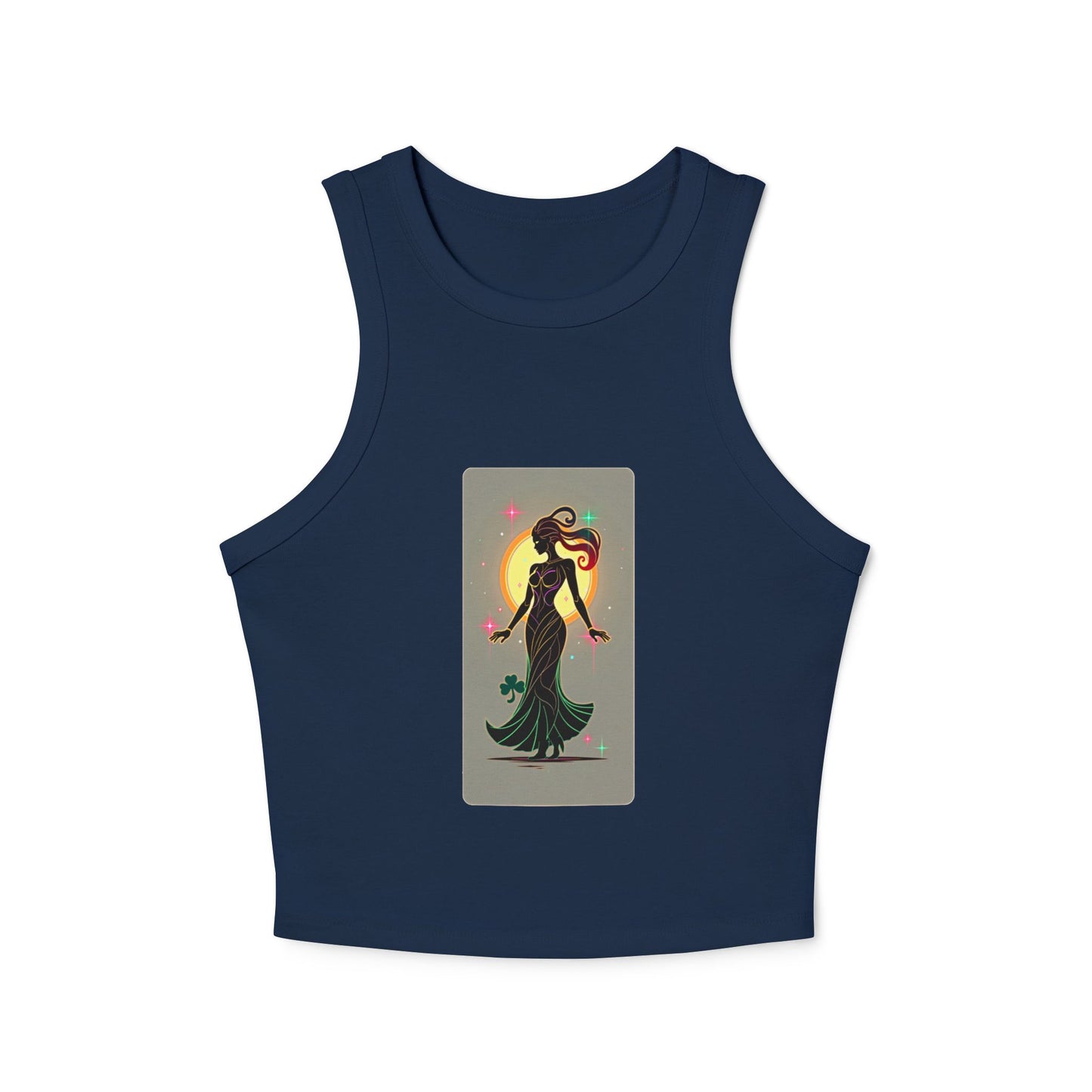 Women's Micro Rib Racer Tank Top