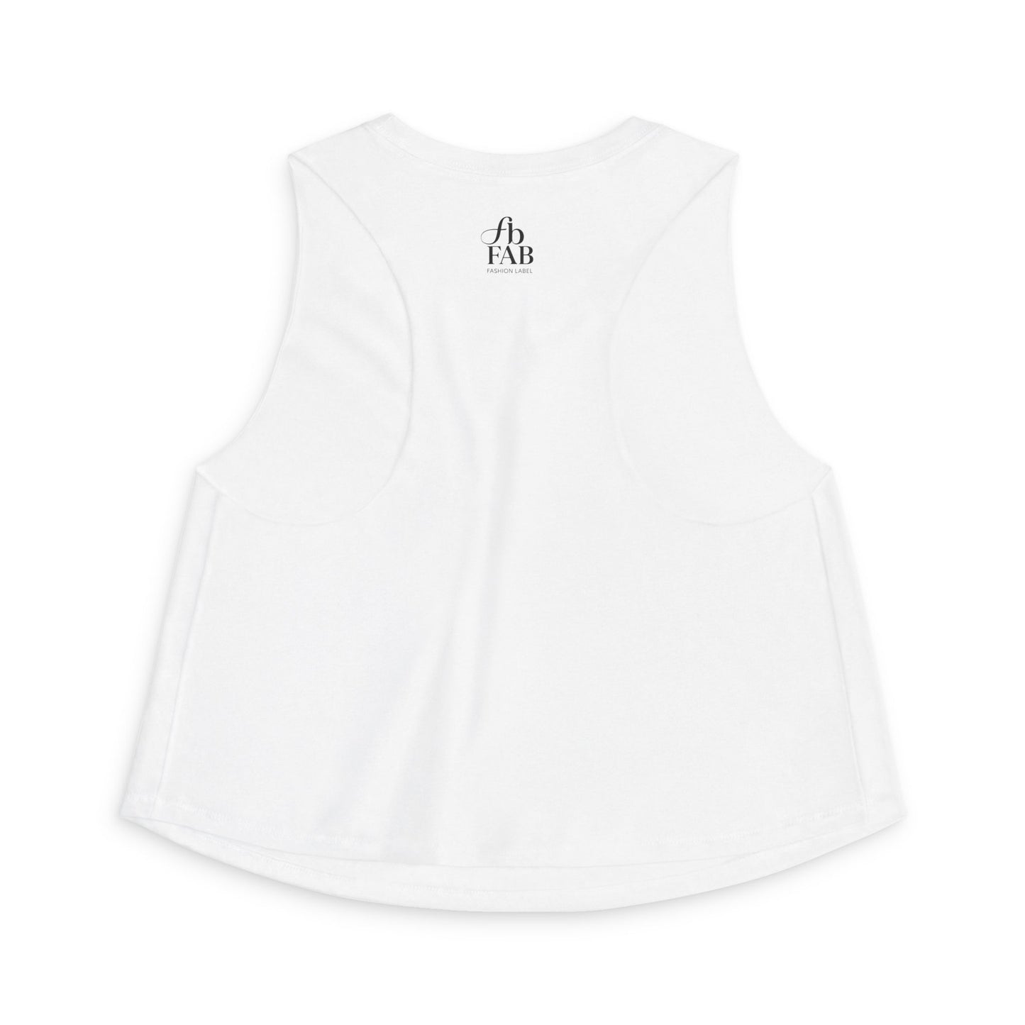 Mulberry Street Neon Crop Top — Vintage Nightlife Graphic Tank