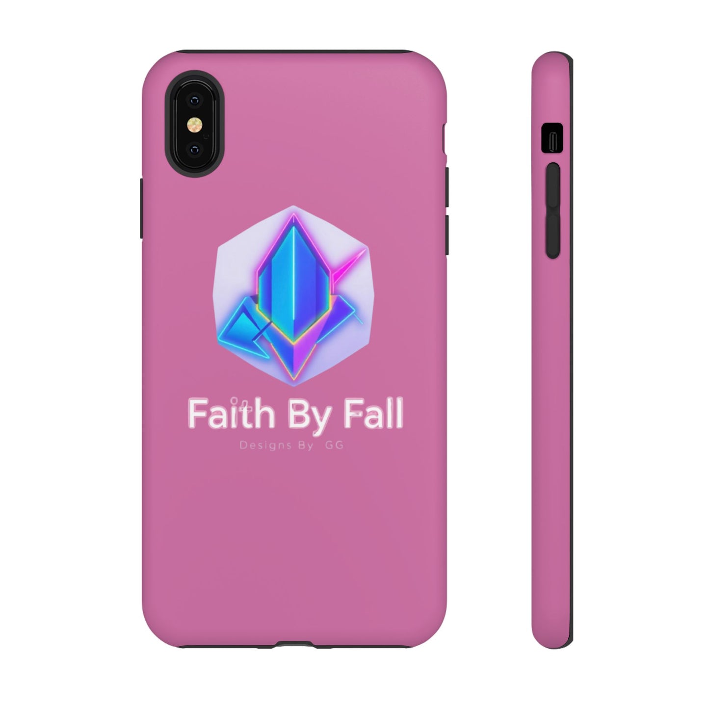 Vibrant Phone Case with Motivational Design - Faith By Fall, Colorful Phone Cover, Customizable Mobile Accessory, Unique Gift Idea, [...]