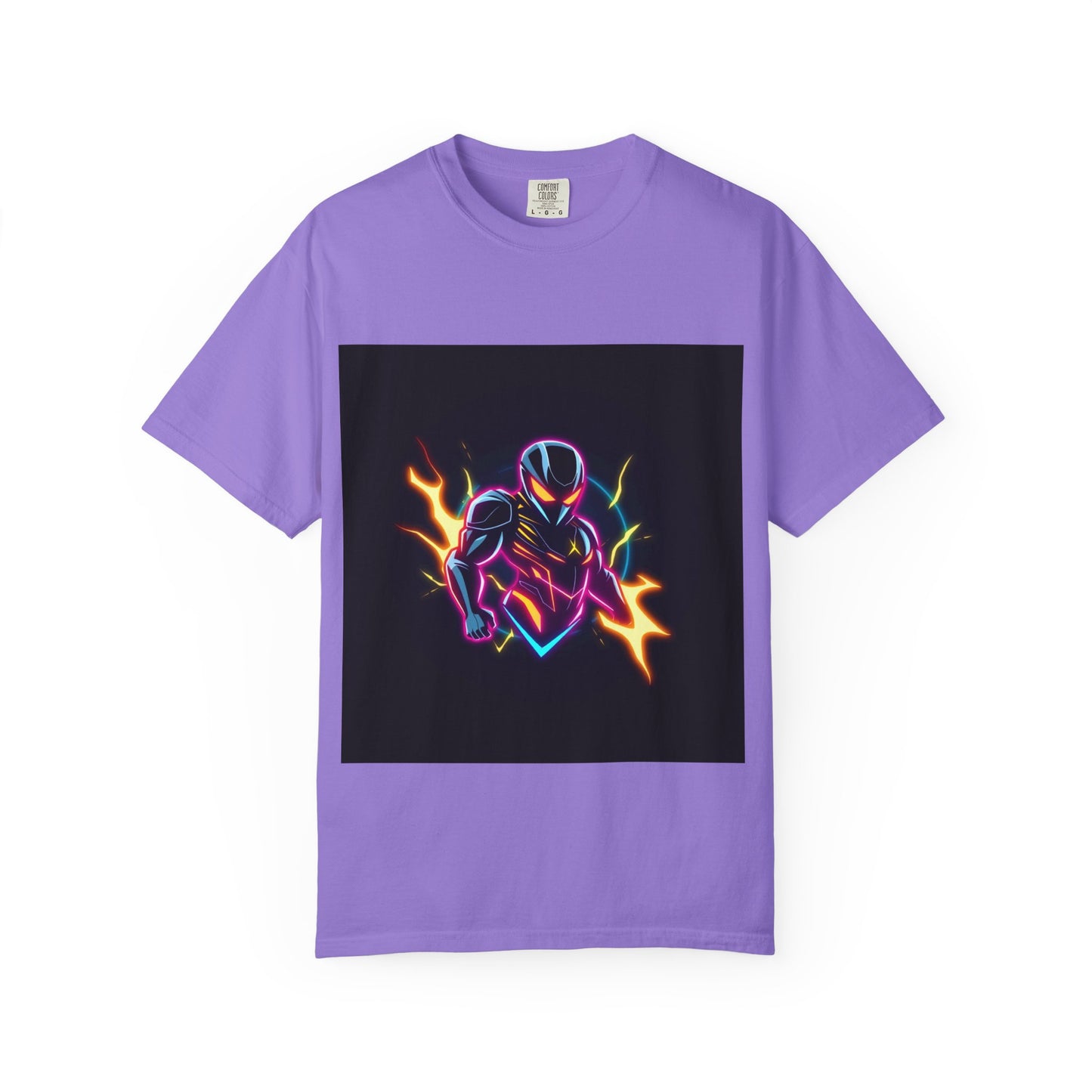 Vibrant Unisex Graphic T-Shirt, Cosmic Dreams Tee, Retro Neon Shirt, Stylish Casual Wear, Gift for Gamers & Dreamers