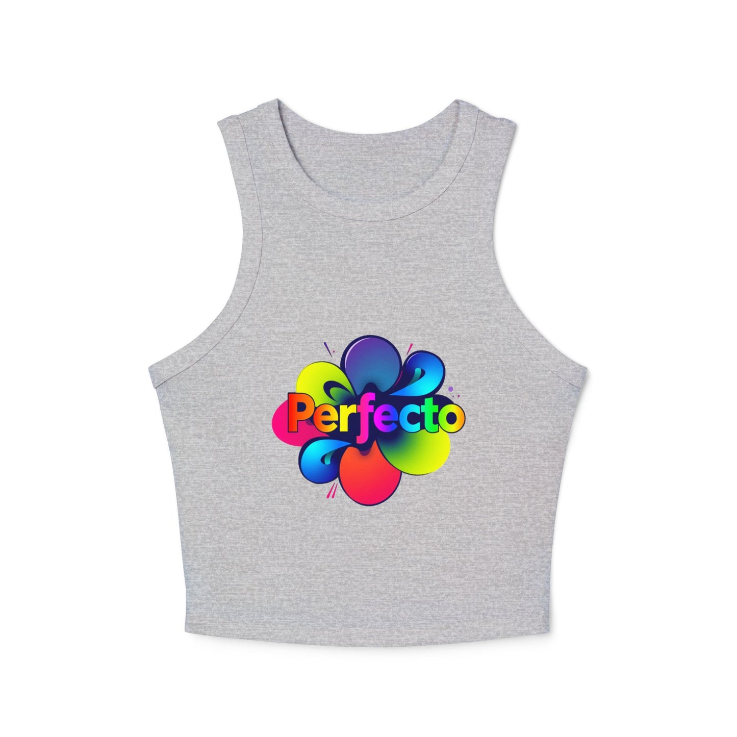 Women's Micro Rib Racer Tank Top