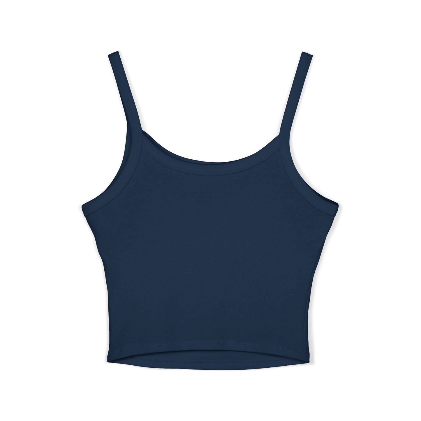 Women's Crop Tank Top — Colorful 'fb fab' Retro Swirl Graphic
