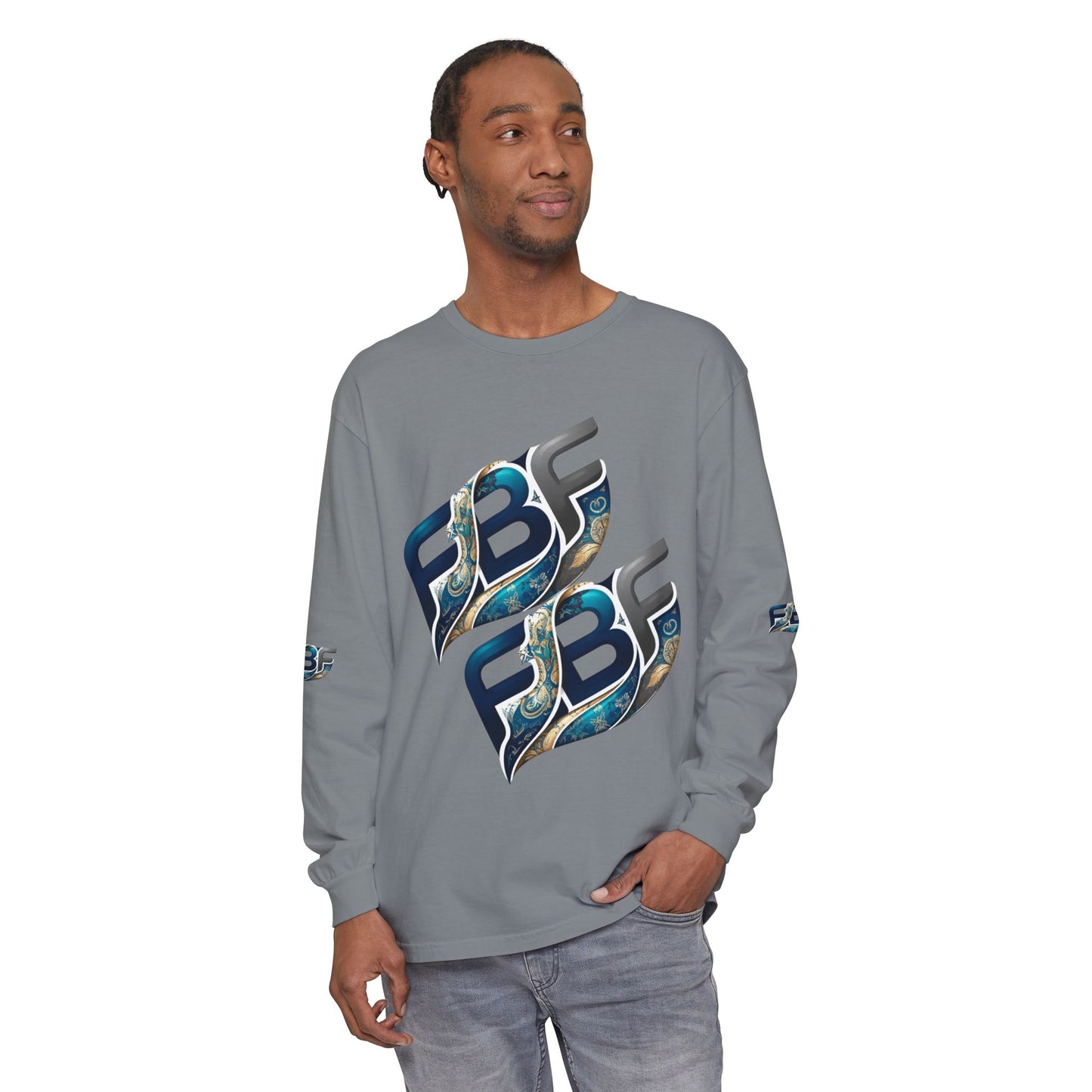 FBF Logo Long Sleeve T‑Shirt — Graphic Streetwear Tee