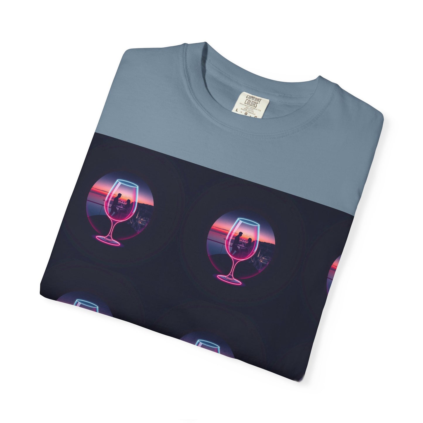 Retro Sunset Glasses T-Shirt, Unisex Garment-Dyed Tee for Casual Wear, Vintage Aesthetic Shirt, Gift for Friends, Summer Vibes Tee, [...]