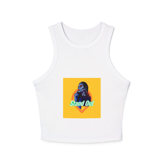 Women's Micro Rib Racer Tank Top