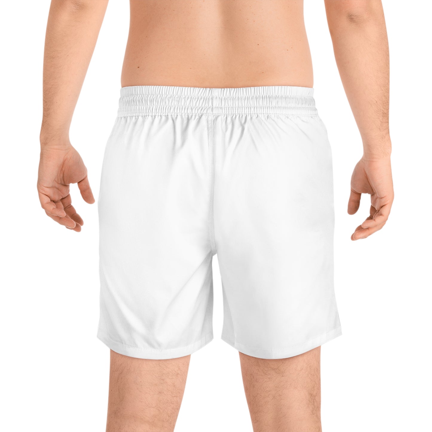 Neon 'King' Men's Mid-Length Swim Shorts - Stylish Beachwear for Summer Fun