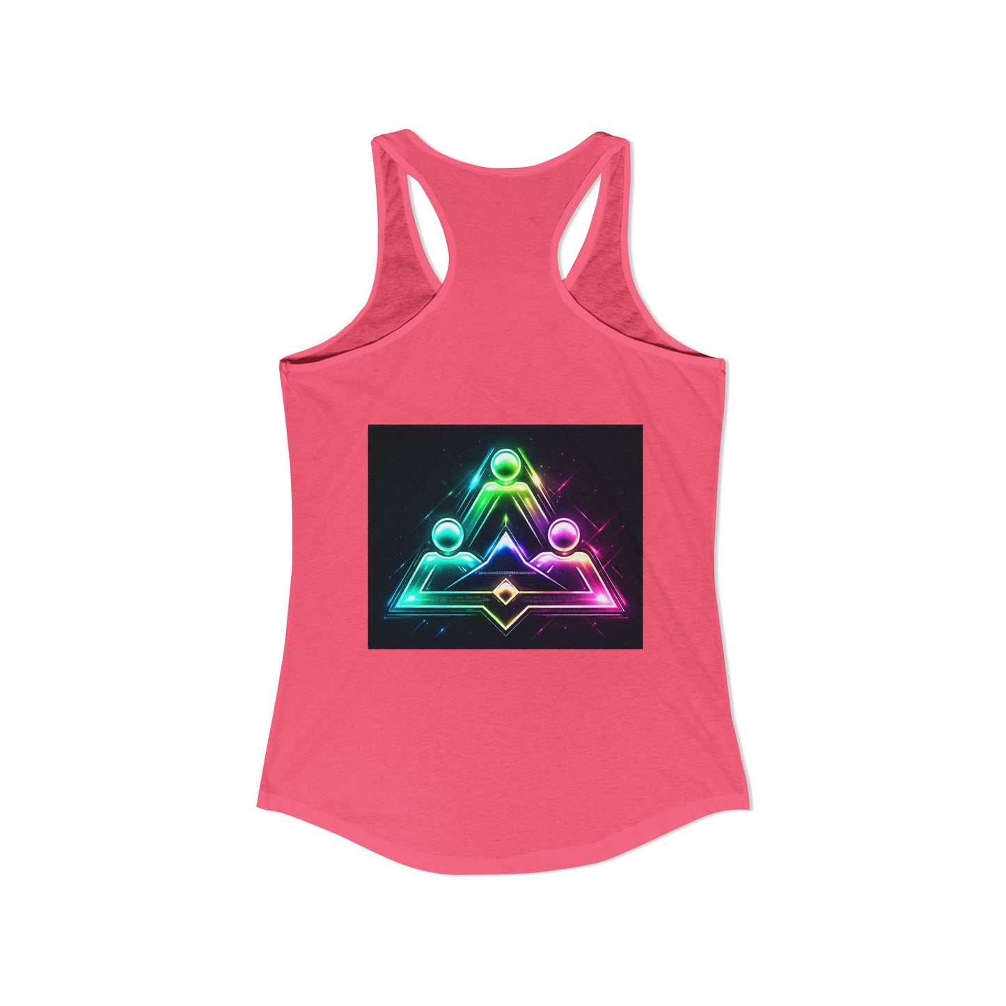 True strength don’t need numbers Women's Ideal Racerback Tank