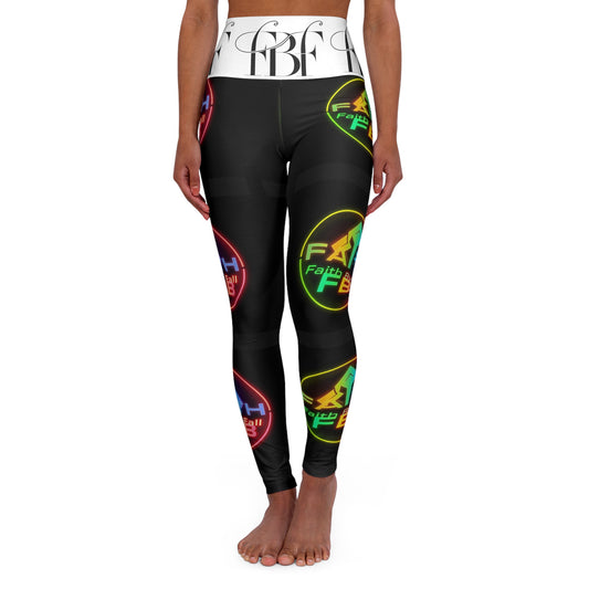 Colorful High Waisted Yoga Leggings, Fitness Apparel, Activewear, Athletic Leggings, Workout Gear, Gift for Yogis