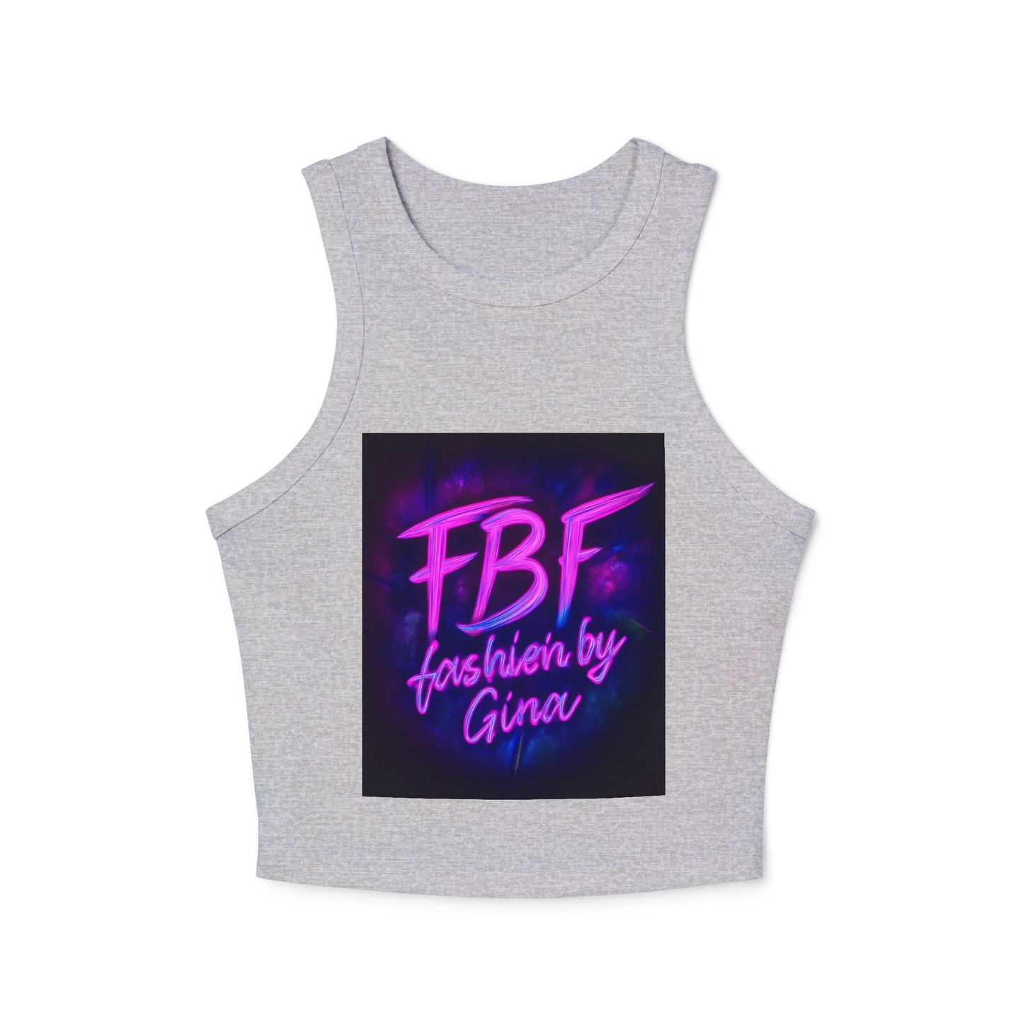 Women's Micro Rib Racer Tank Top