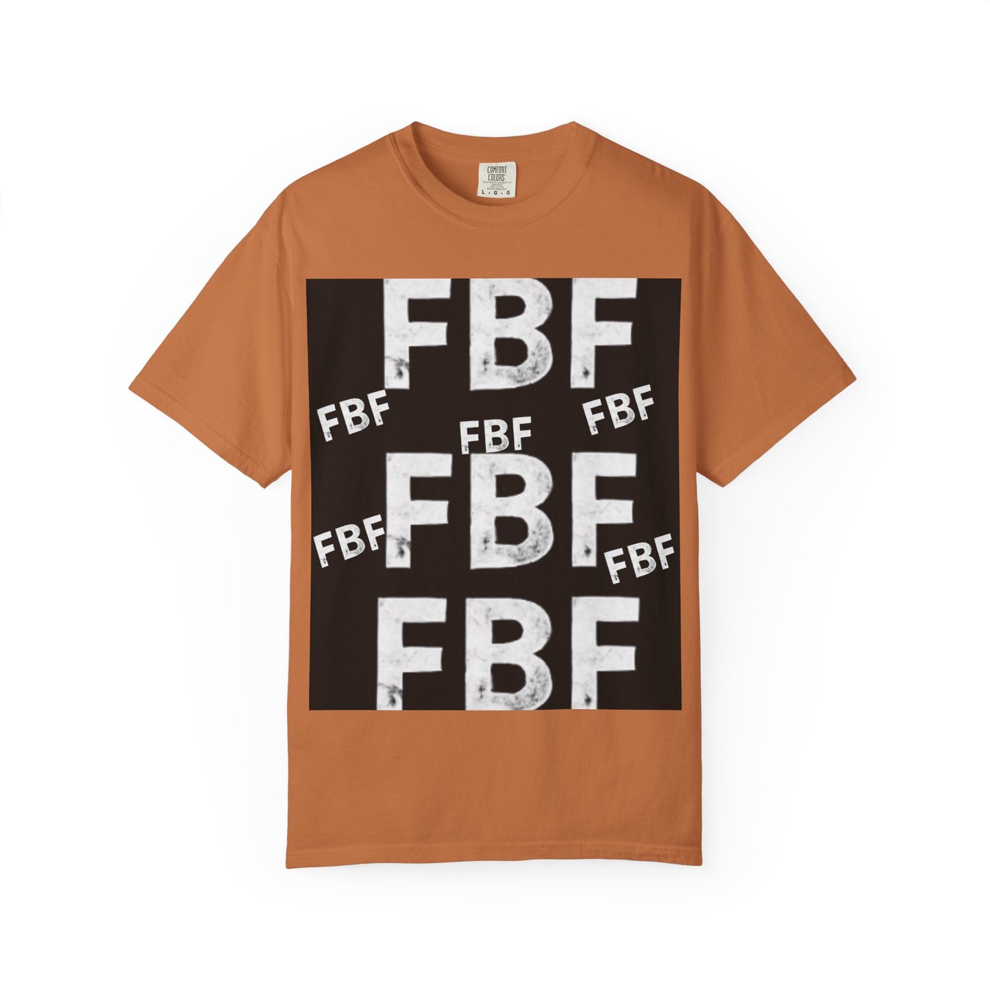 FBF Garment-Dyed Unisex T-shirt, Casual Wear, Graphic Tee, Street Style, Gift for Friends, All Occasions