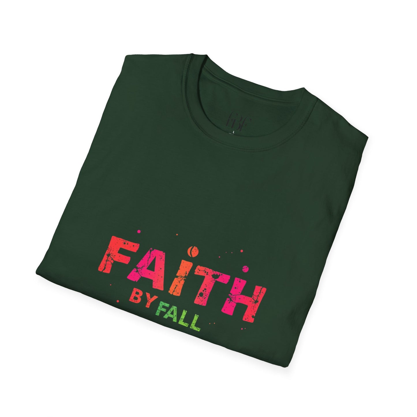 Faith-Inspiring Unisex Softstyle T-Shirt, Everyday Wear, Gift for Her, Christian Apparel, Inspirational Tee, Spiritual Comfort