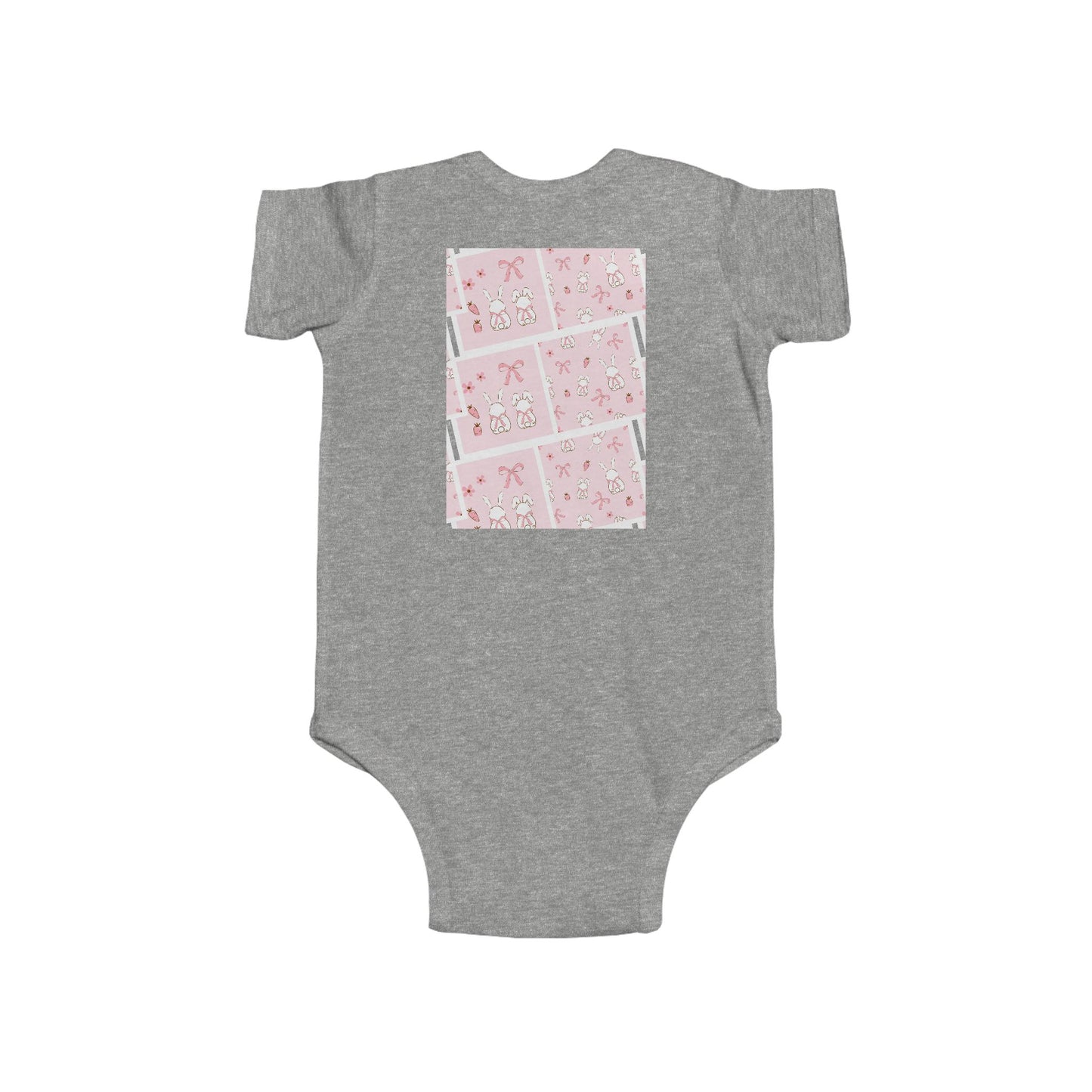 Pink bunnies Infant Fine Jersey Bodysuit