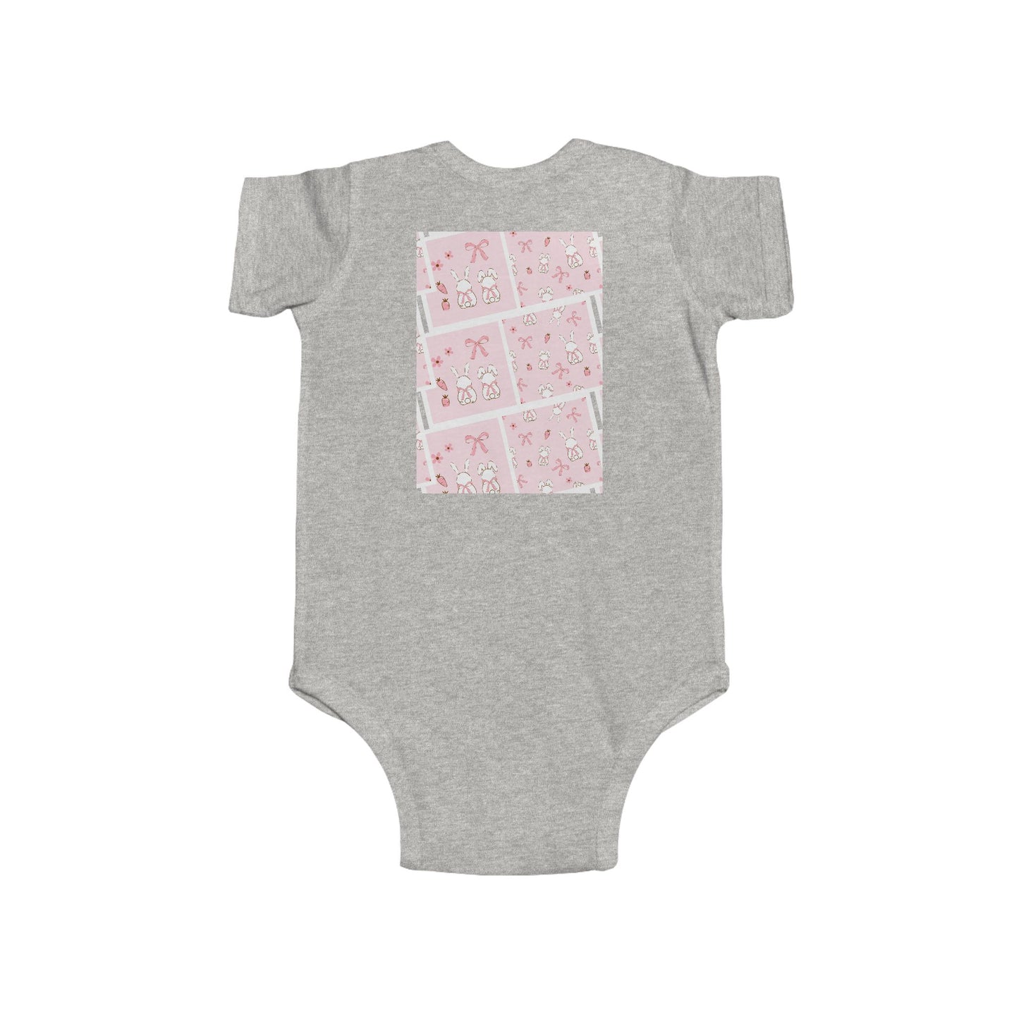 Pink bunnies Infant Fine Jersey Bodysuit