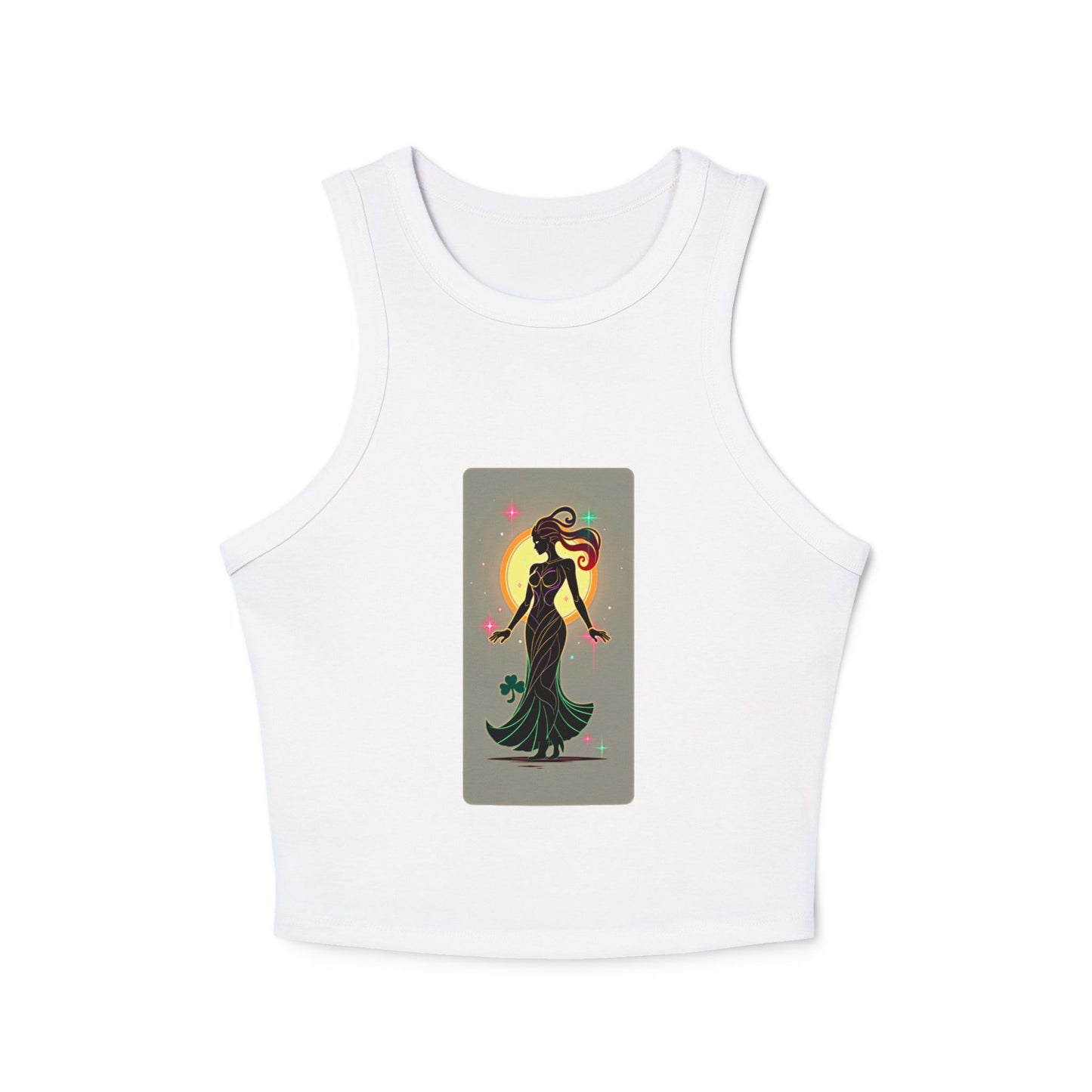 Women's Micro Rib Racer Tank Top