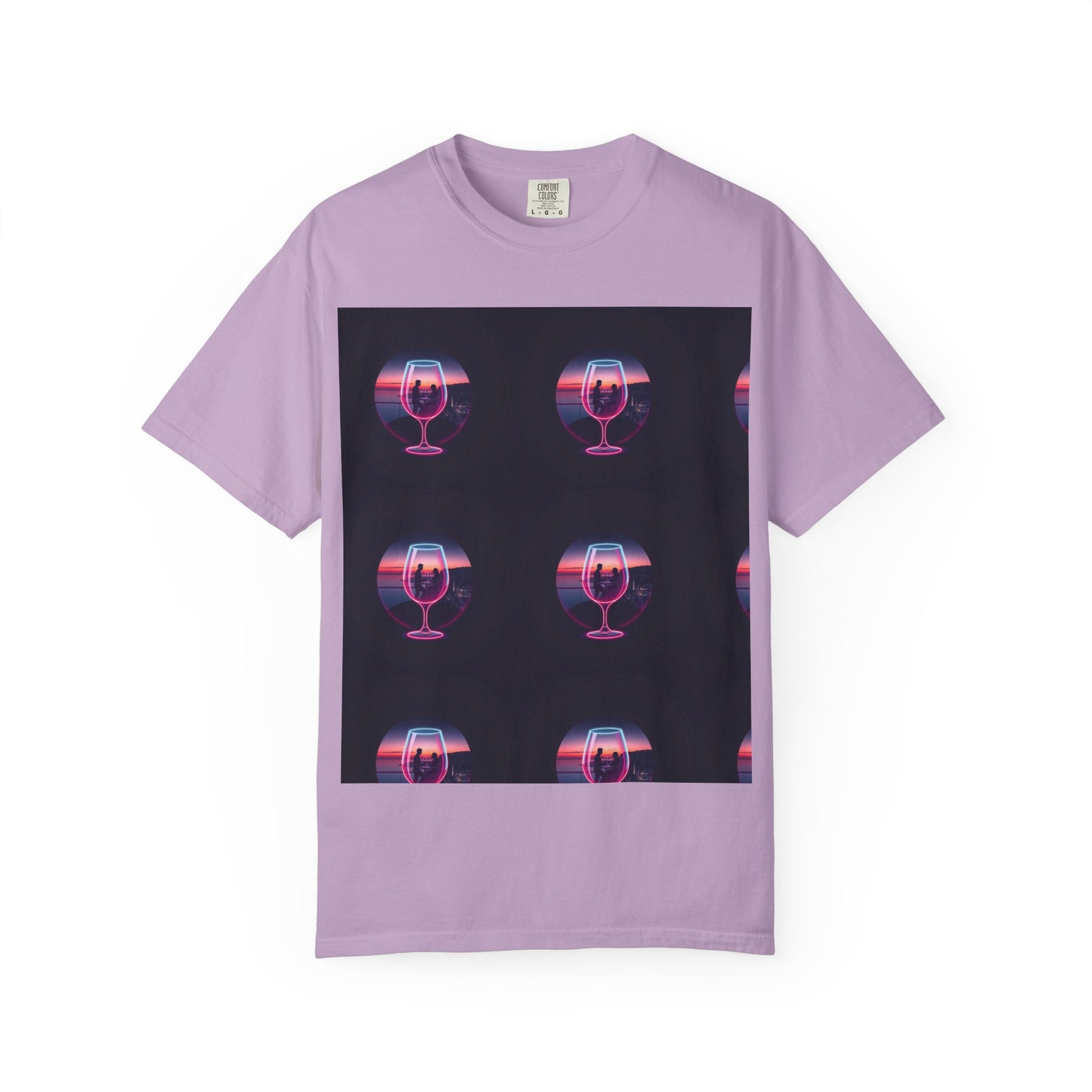 Retro Sunset Glasses T-Shirt, Unisex Garment-Dyed Tee for Casual Wear, Vintage Aesthetic Shirt, Gift for Friends, Summer Vibes Tee, [...]