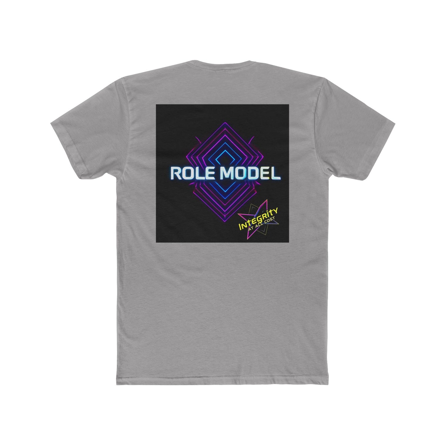 Unisex Cotton Crew Tee with Honor Respect and Role Model Design - Ideal for Gifts, Casual Wear, Appreciation Events, and Motivational Days