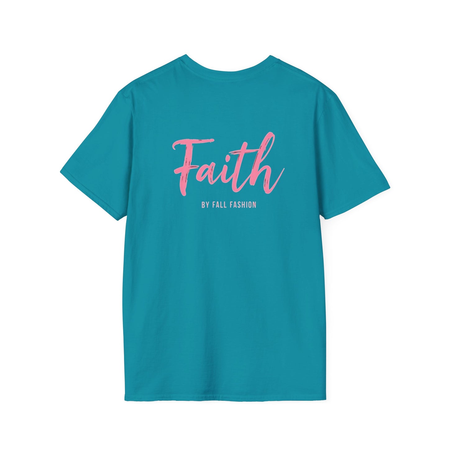 Faith-Inspiring Unisex Softstyle T-Shirt, Everyday Wear, Gift for Her, Christian Apparel, Inspirational Tee, Spiritual Comfort