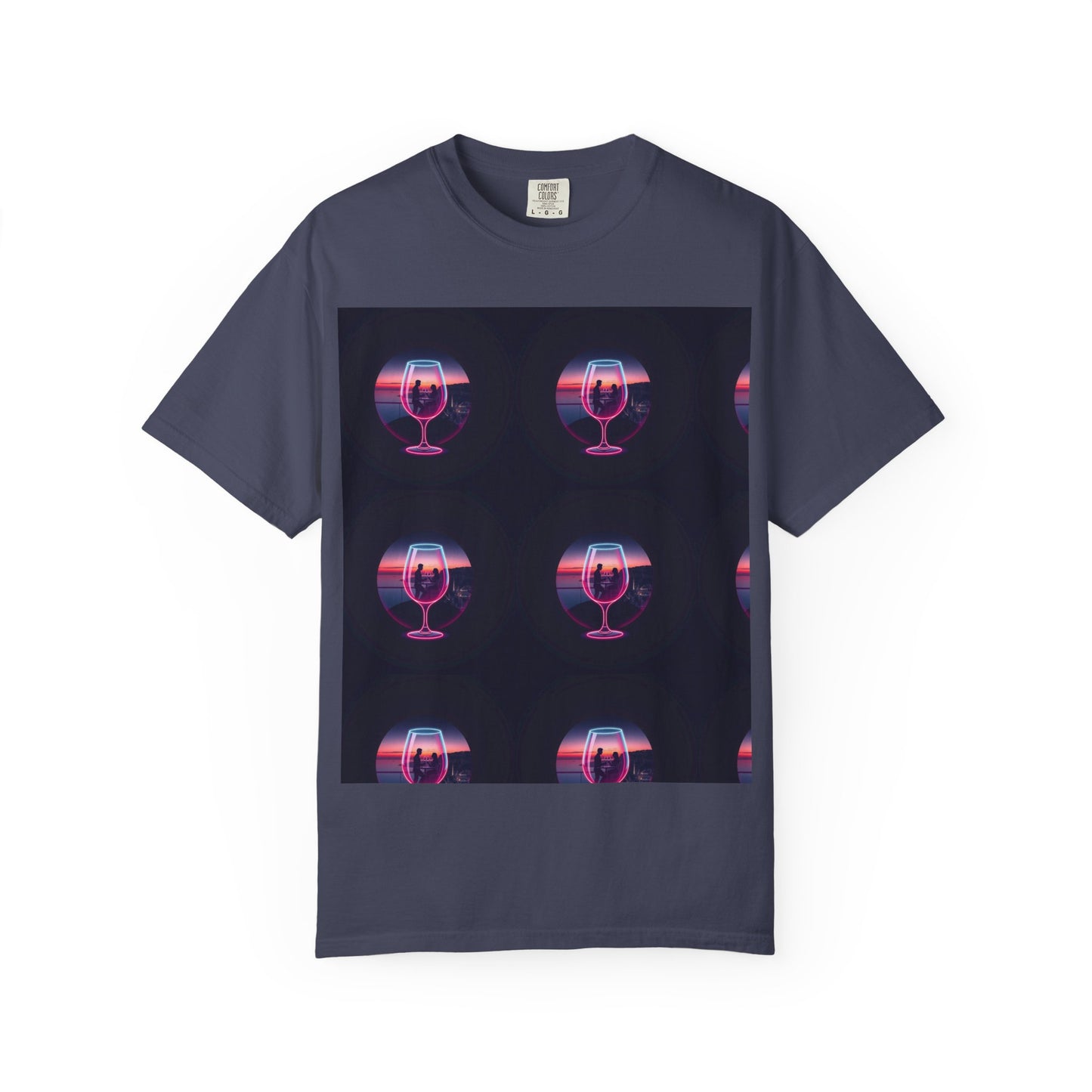 Retro Sunset Glasses T-Shirt, Unisex Garment-Dyed Tee for Casual Wear, Vintage Aesthetic Shirt, Gift for Friends, Summer Vibes Tee, [...]
