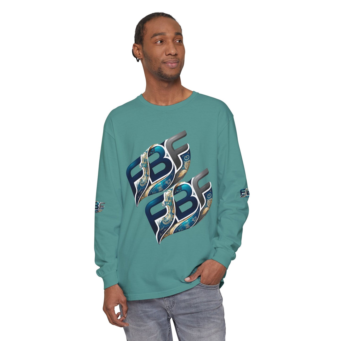 FBF Logo Long Sleeve T‑Shirt — Graphic Streetwear Tee