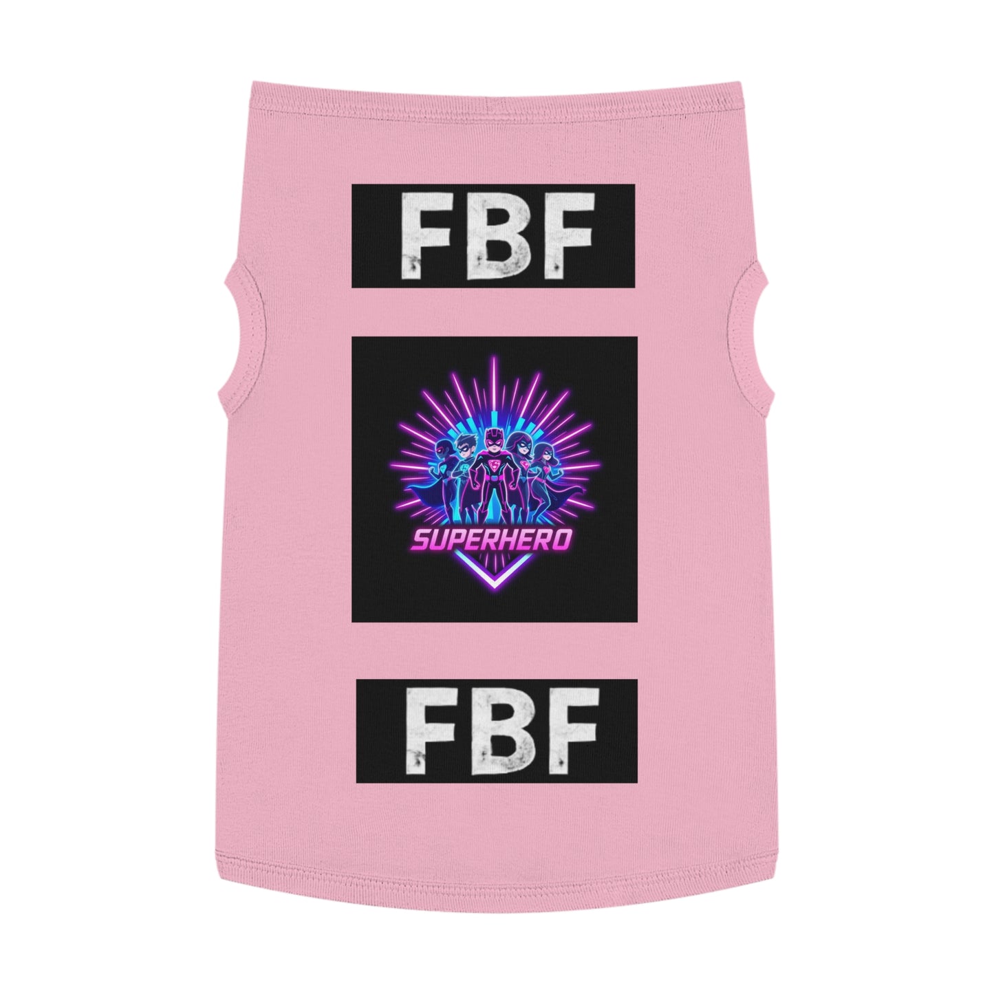 Superhero Pet Tank Top | Cute Dog Shirt, Pet Apparel for Comic Lovers, Gift for Pet Owners, Summer Wear, FBF Design