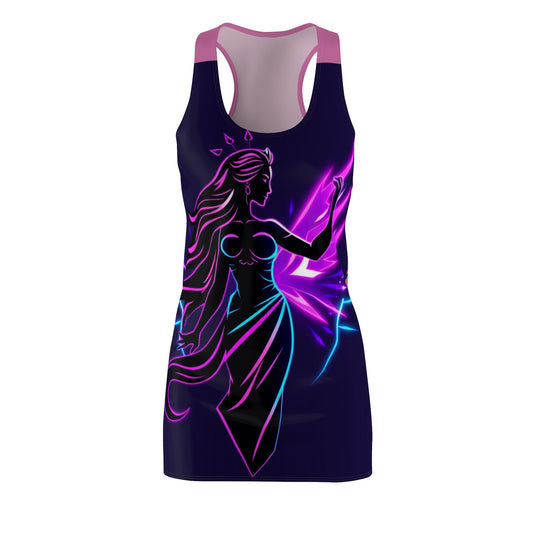 Women's Cut & Sew Racerback Dress (AOP)
