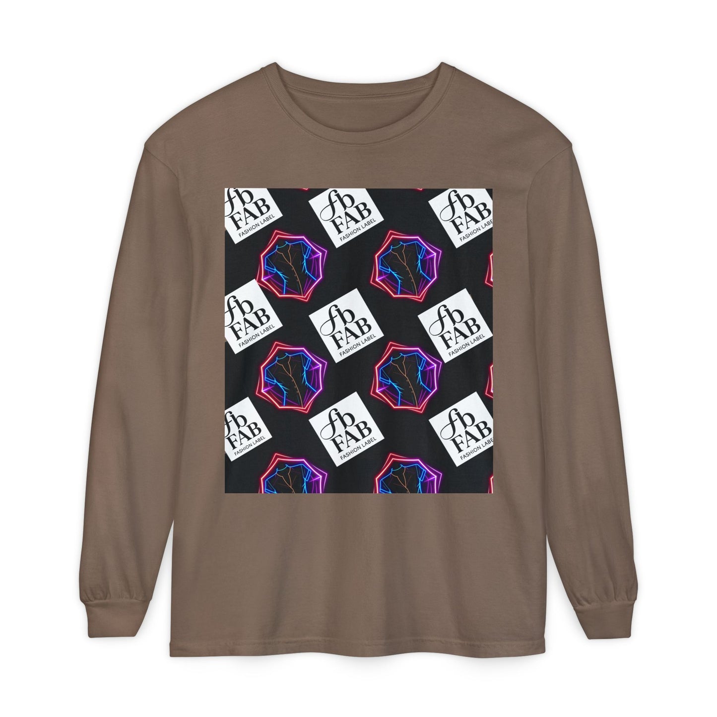 Unisex Garment-dyed Long Sleeve T-Shirt