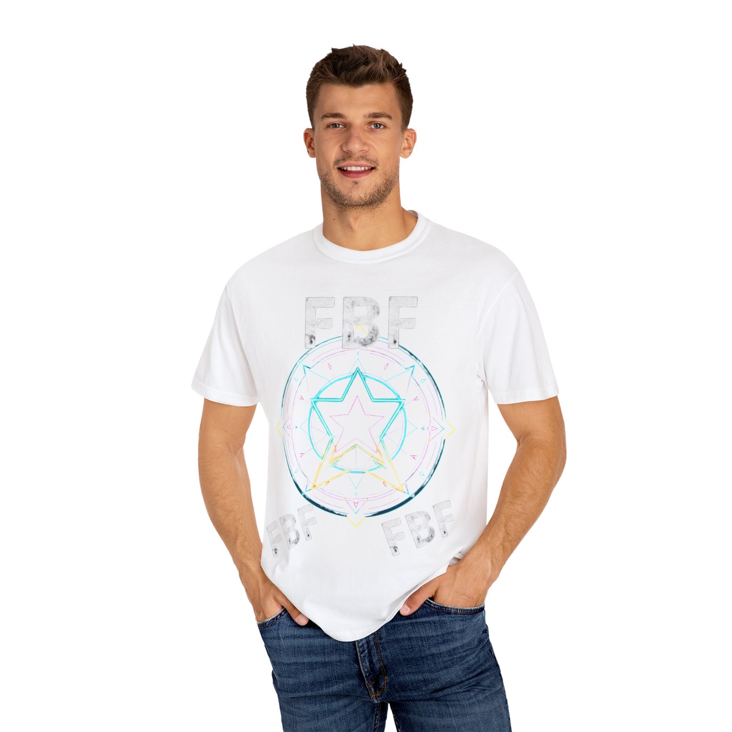Vibrant Graphic T-shirt, Casual Wear, Gift for Friends, Trendy Streetwear, Unique Style, Music Festival Outfit