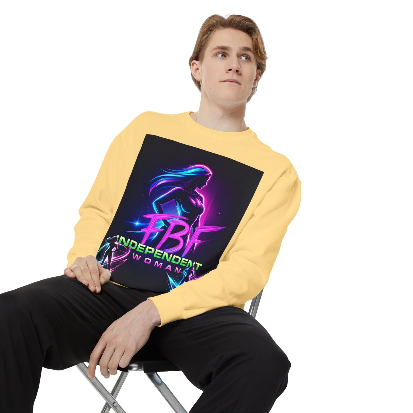 Unisex Garment-Dyed Sweatshirt