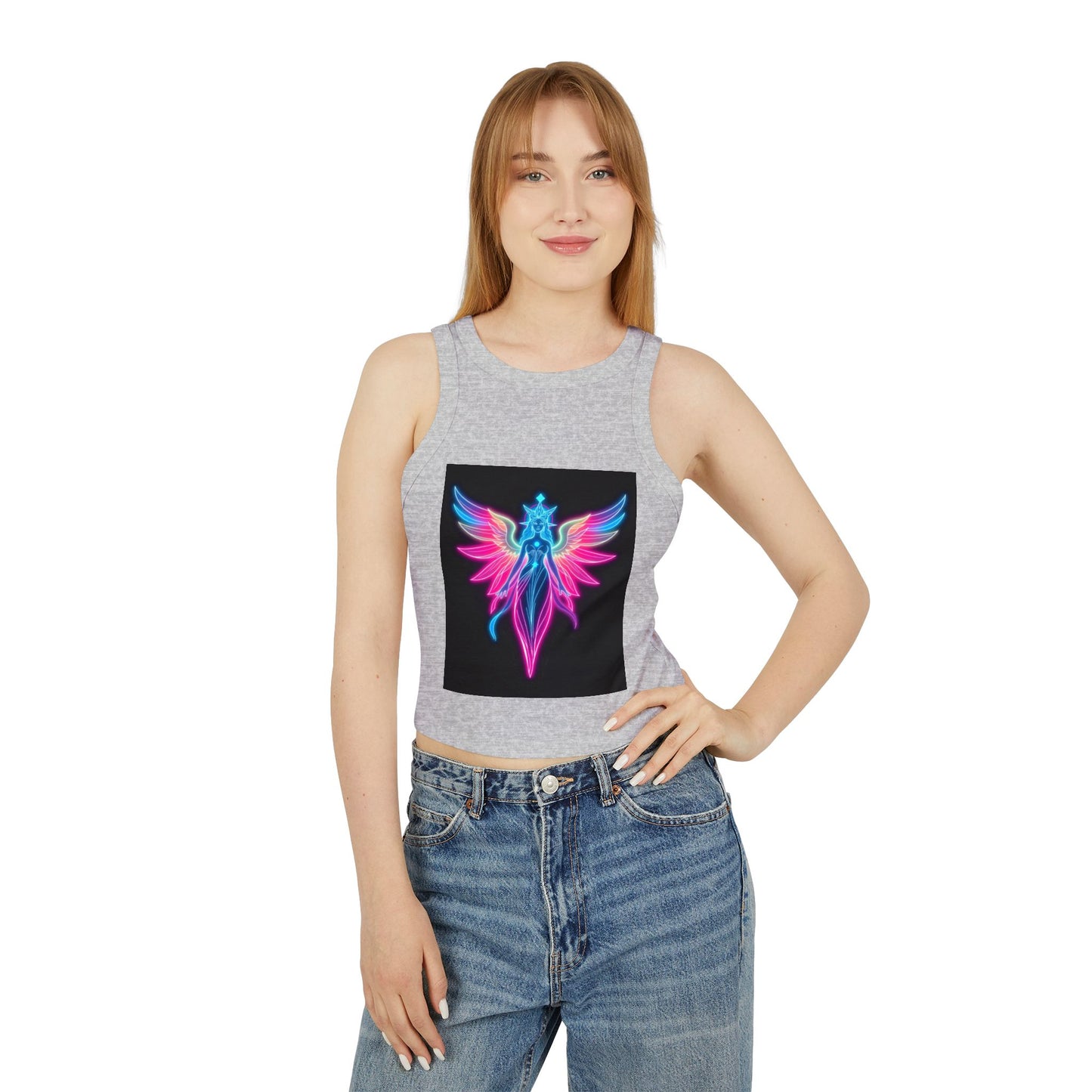 Women's Micro Rib Racer Tank Top
