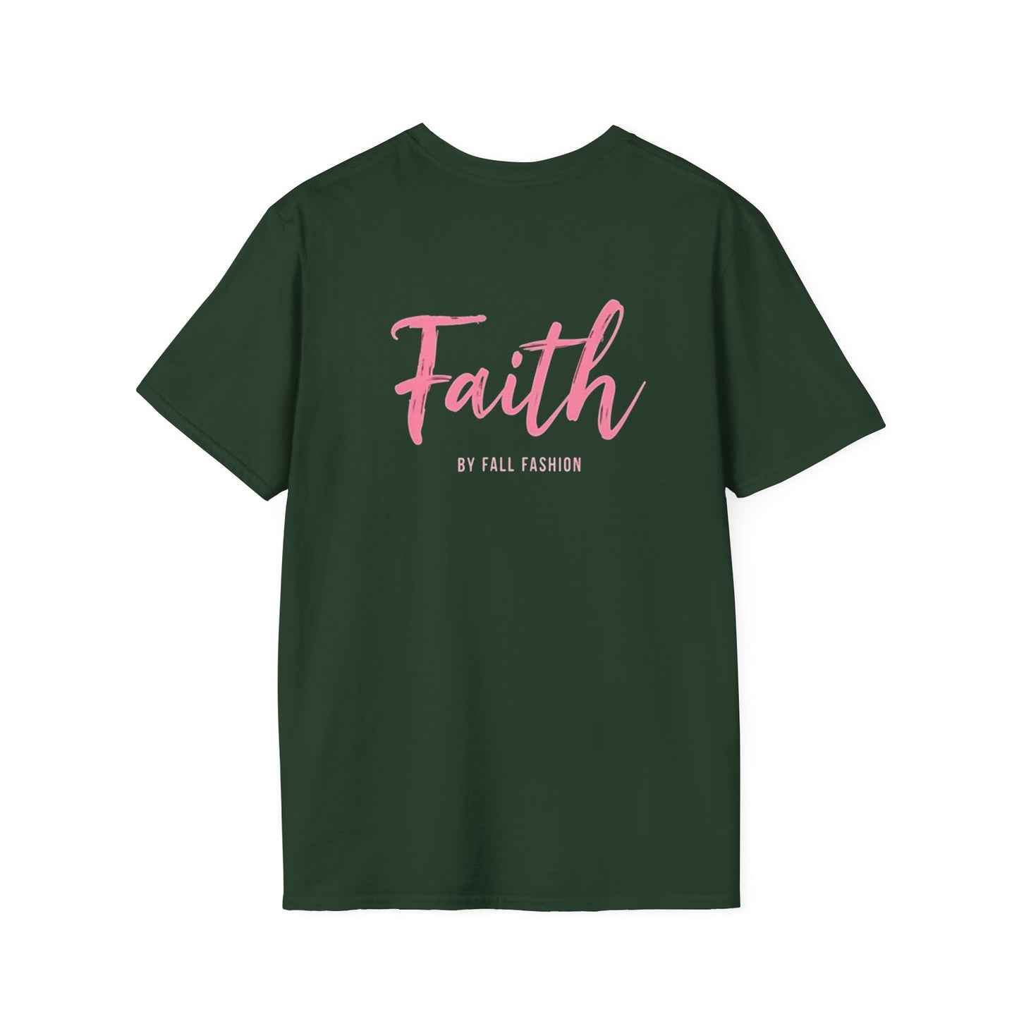 Faith-Inspiring Unisex Softstyle T-Shirt, Everyday Wear, Gift for Her, Christian Apparel, Inspirational Tee, Spiritual Comfort
