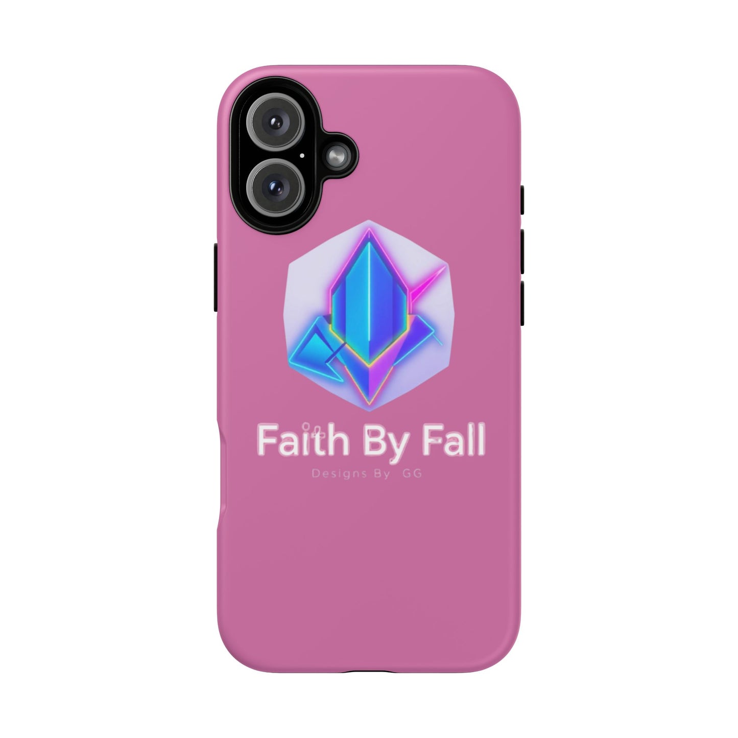 Vibrant Phone Case with Motivational Design - Faith By Fall, Colorful Phone Cover, Customizable Mobile Accessory, Unique Gift Idea, [...]
