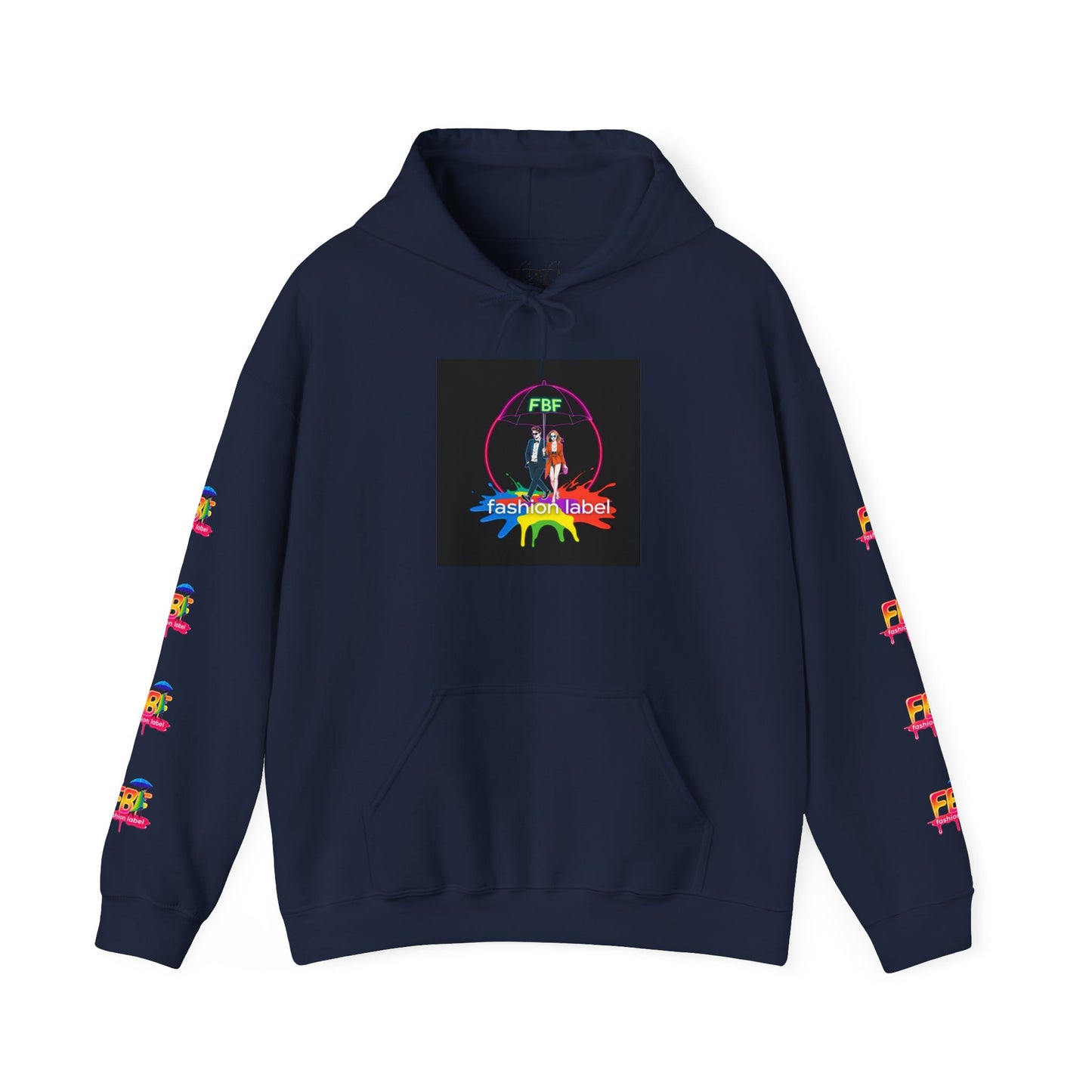 Vibrant Graphic Hooded Sweatshirt, Unisex Hoodie, Trendy Streetwear, Cozy Layering Piece, Unique Fashion Gift for All Occasions