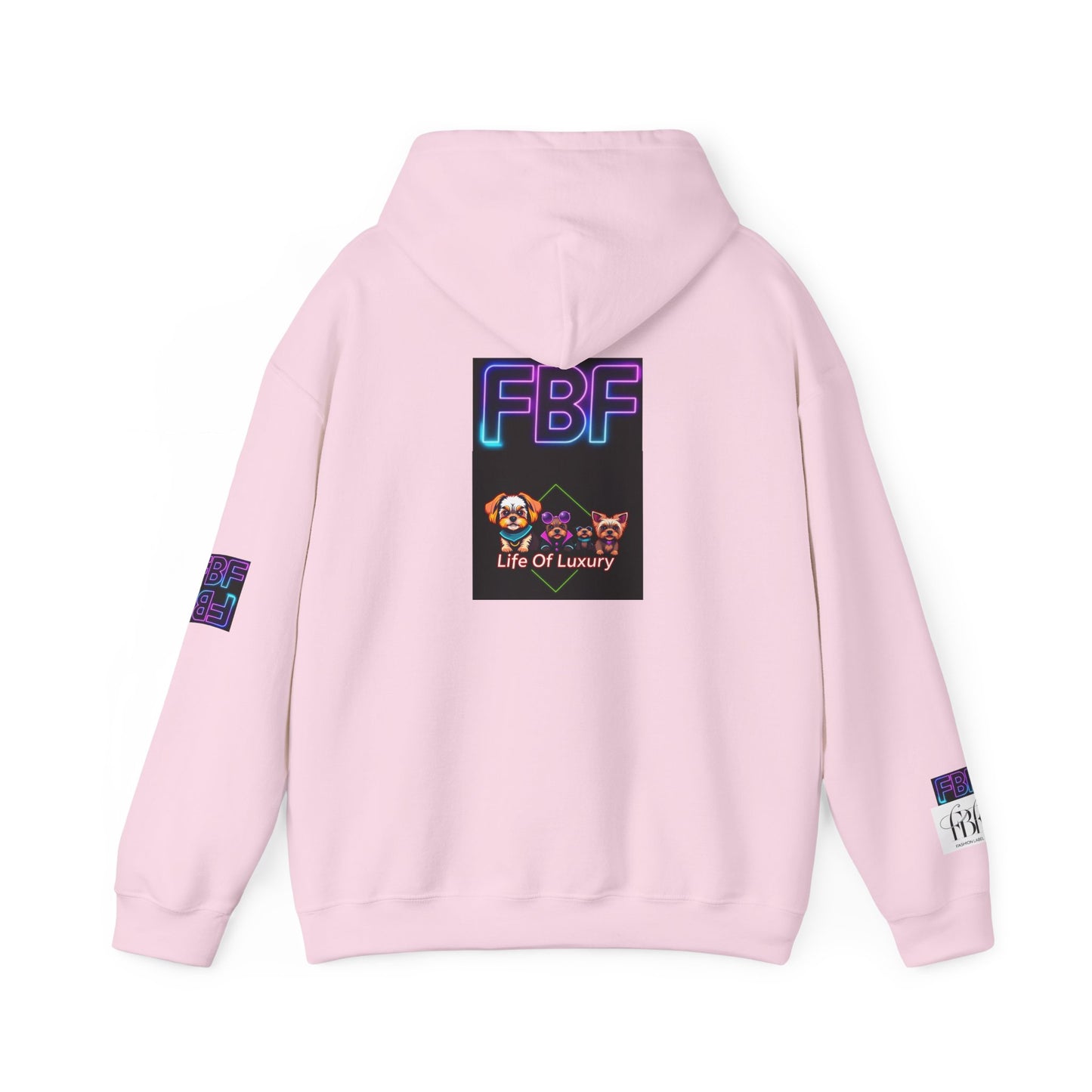 Luxury Life Unisex Hoodie - Cozy Sweatshirt for Pet Lovers, Gift for Birthdays, Everyday Wear, Chill Vibes, FBF Collection