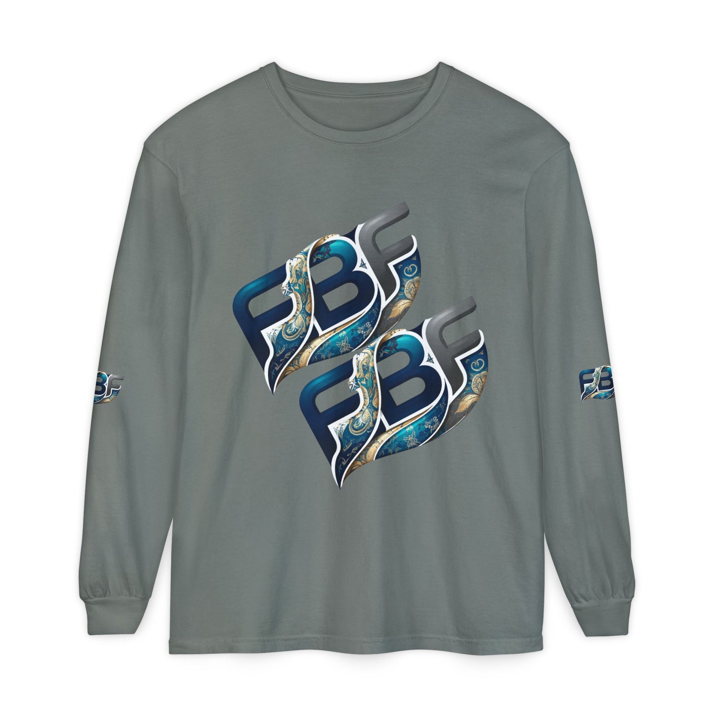 FBF Logo Long Sleeve T‑Shirt — Graphic Streetwear Tee